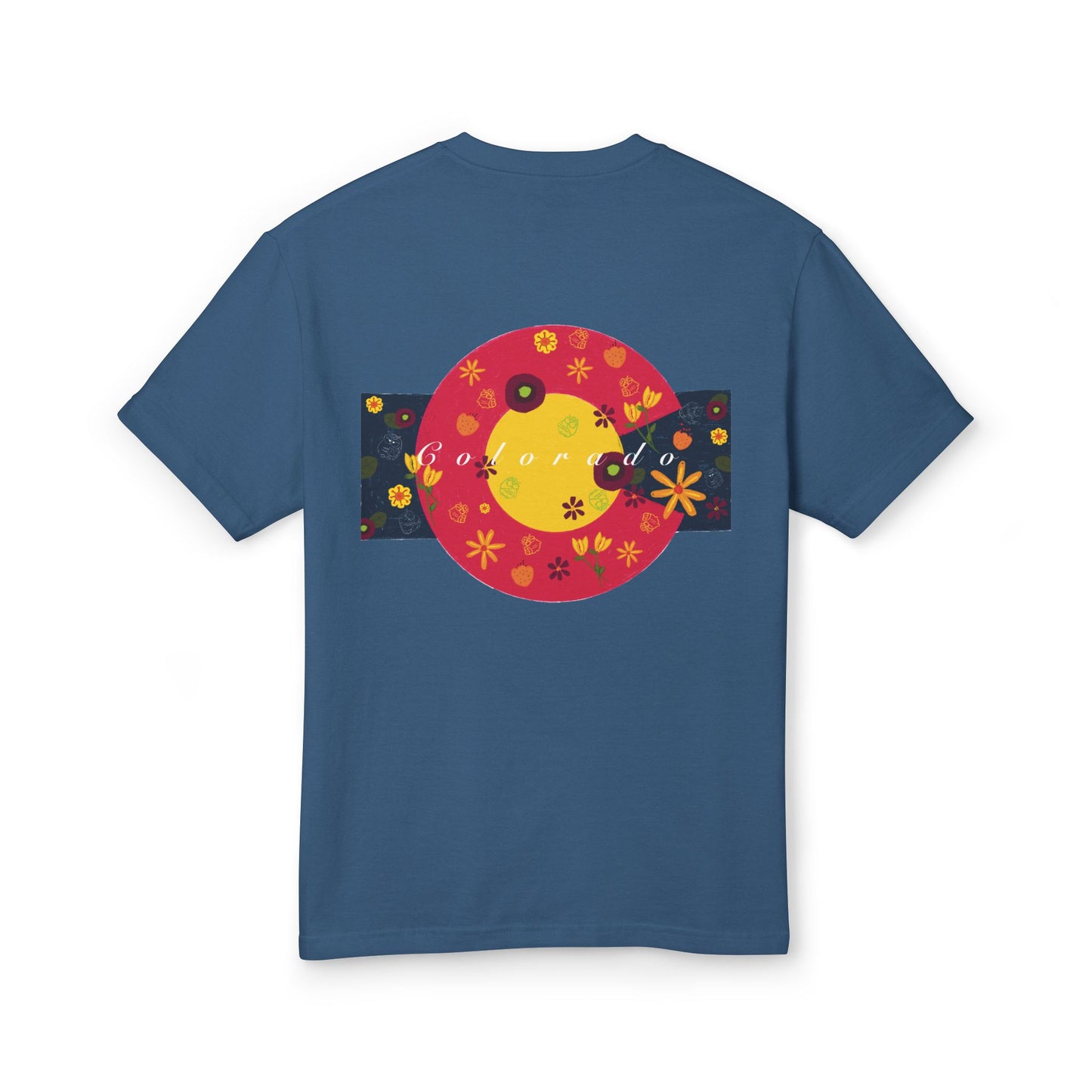 Colorful Floral Graphic Tee for Nature Lovers | Eco-Friendly Unisex T-Shirt | Summer Style, Gift for Friends, Eco-Conscious Fashion