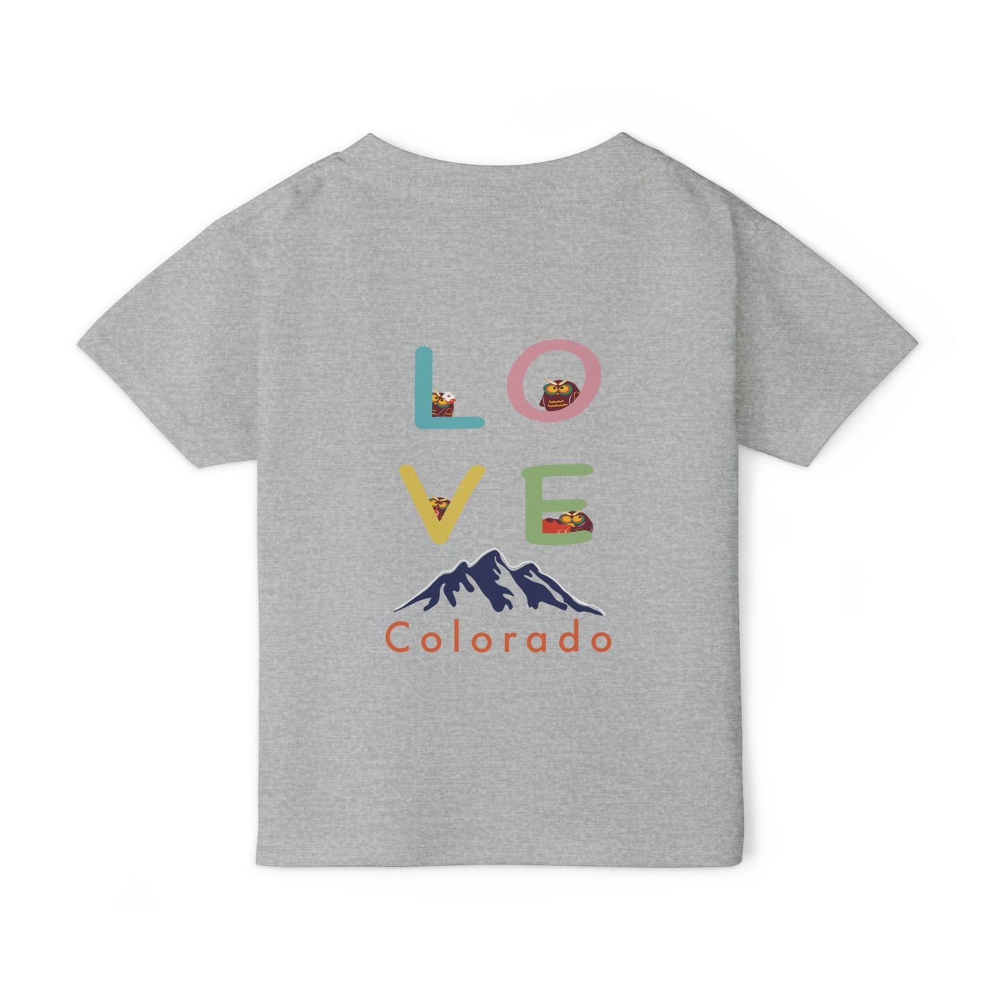 Cute Love Colorado Toddler T-Shirt