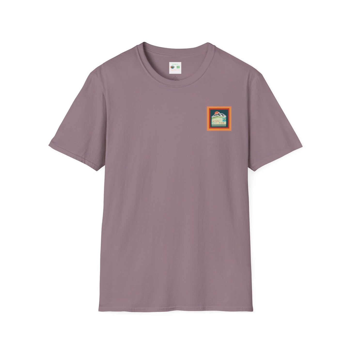 Fort Collins Colorado T-Shirt, Unisex Graphic Tee, Casual Travel Shirt, Vintage Style Apparel, Outdoor Adventure Clothing