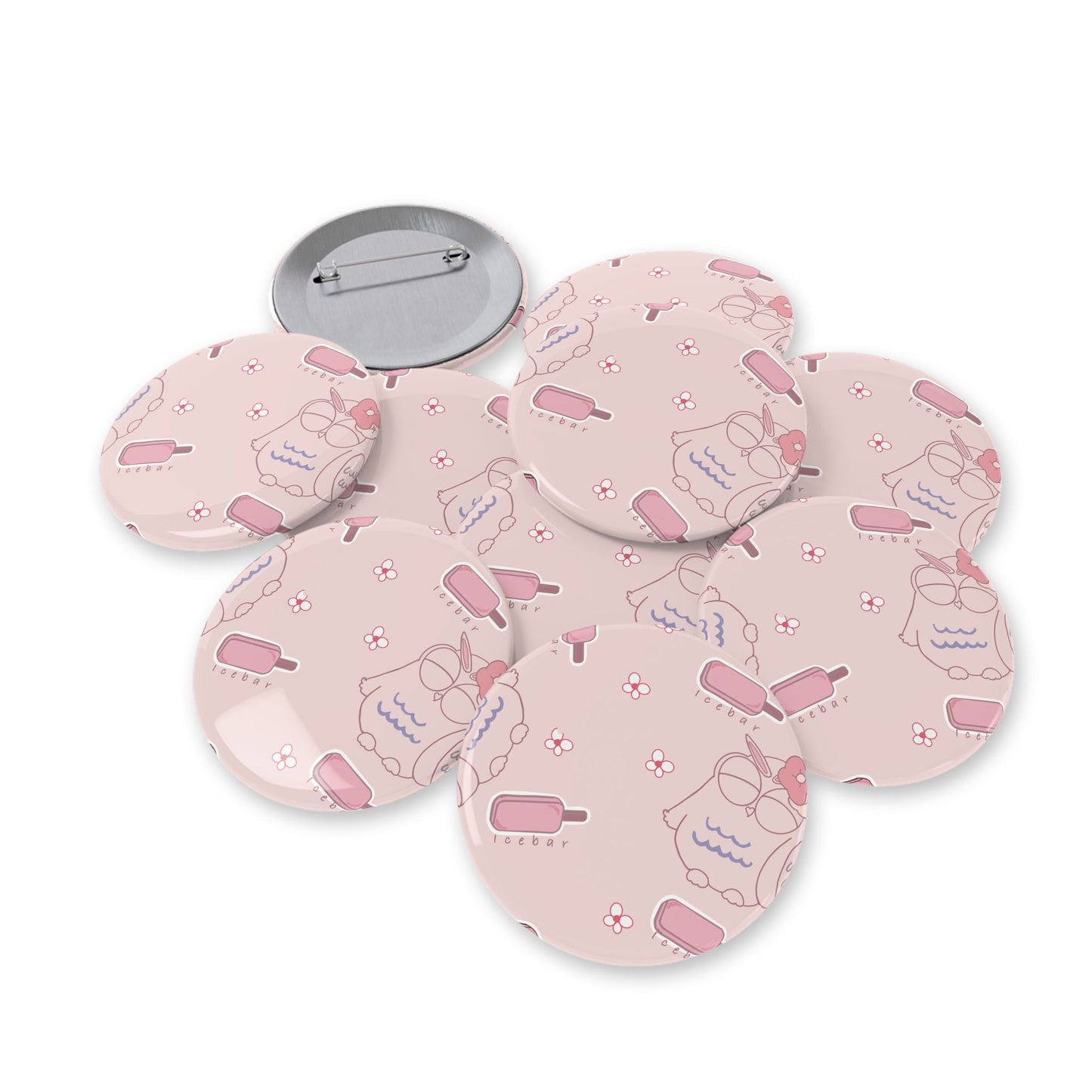 Cute Illustrated Round Pins, Kawaii Enamel Pin Set, Cute Button Badges, Trendy Accessories for Jackets, Gifts for Friends