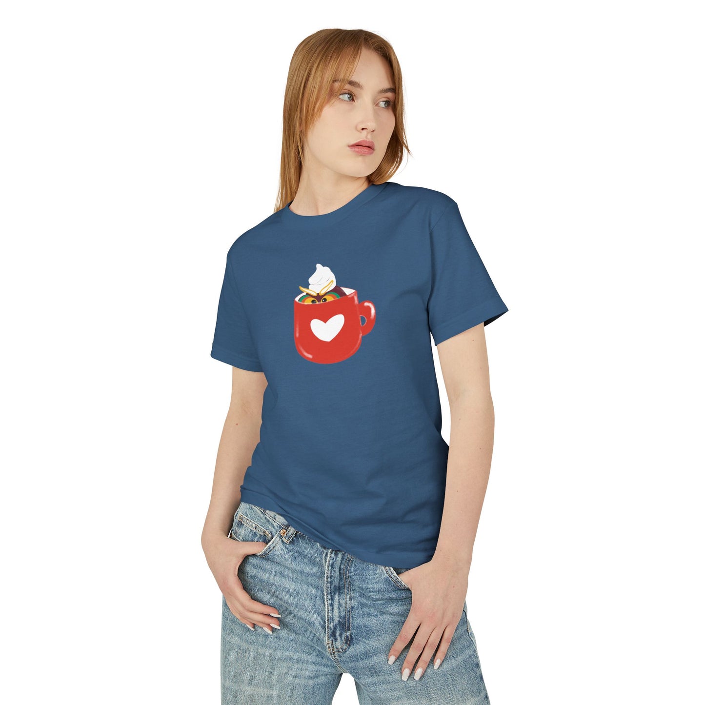 Cute Mug Graphic Unisex Tee – Perfect Gift for Coffee Lovers