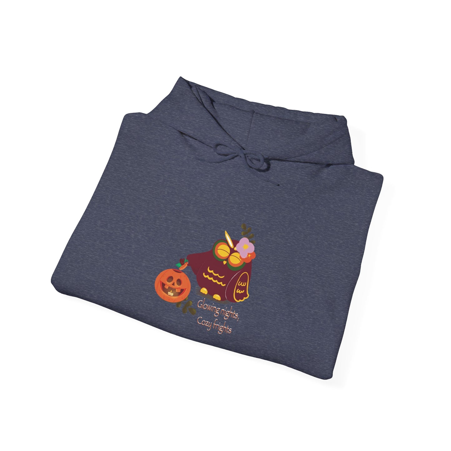 Cozy Halloween Cake Hoodie, Unisex Sweatshirt, Fall Fashion, Pumpkin Spice, Cute Autumn Apparel, Seasonal Gift