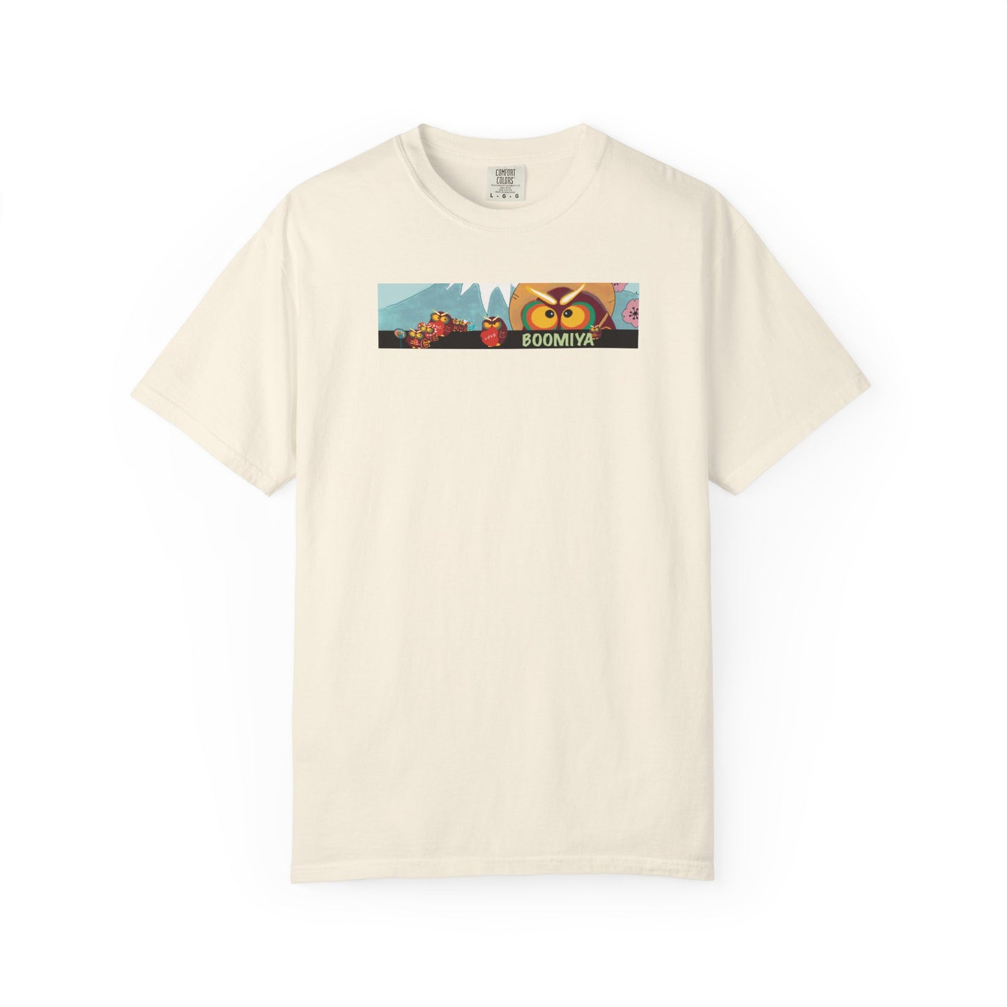 Boomiya Unisex Garment-Dyed T-shirt - Fun & Playful Graphic Tee