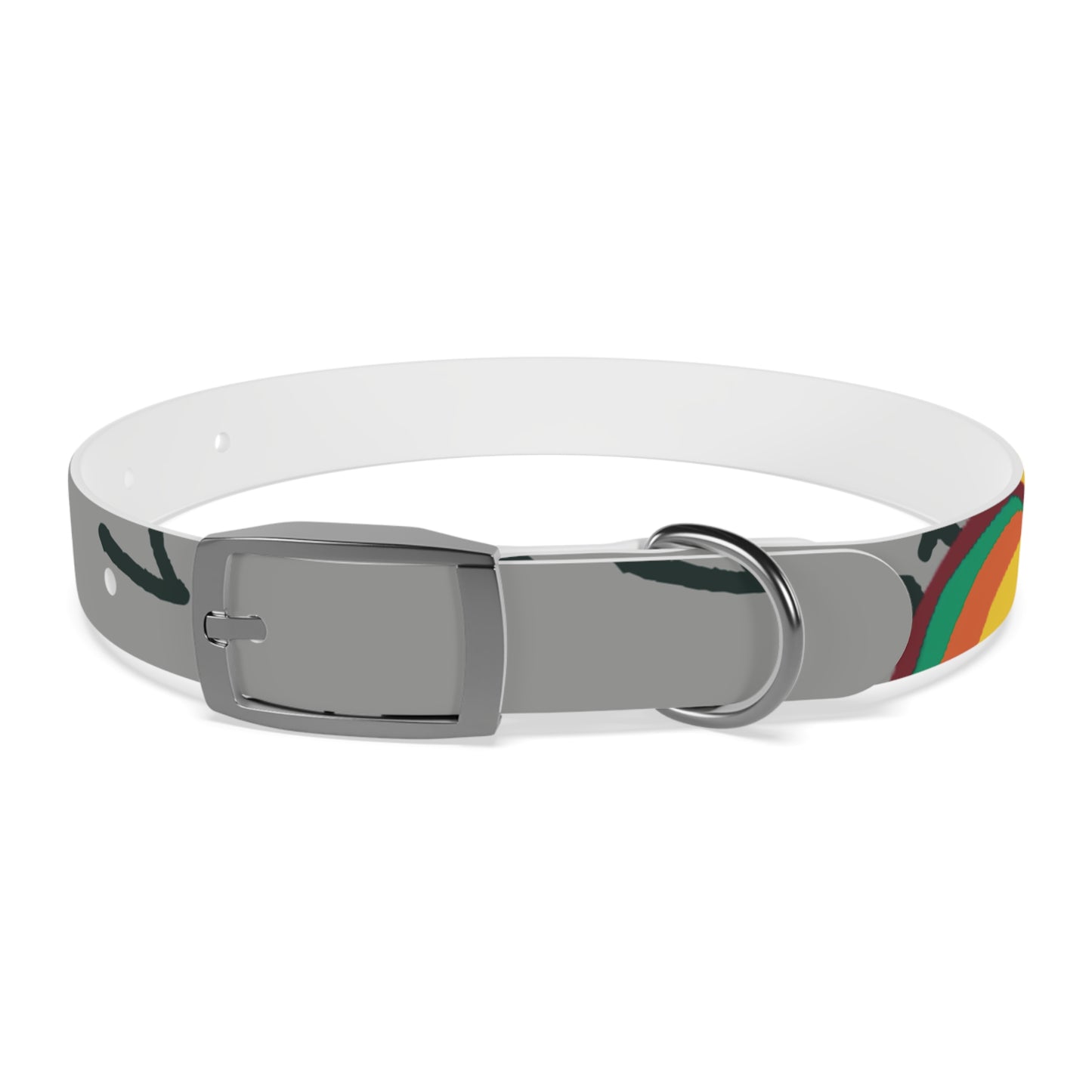 Stylish Dog Collar with Colorful Design, Pet Accessory, Adjustable Pet Collar, Dog Fashion, Unique Dog Gift
