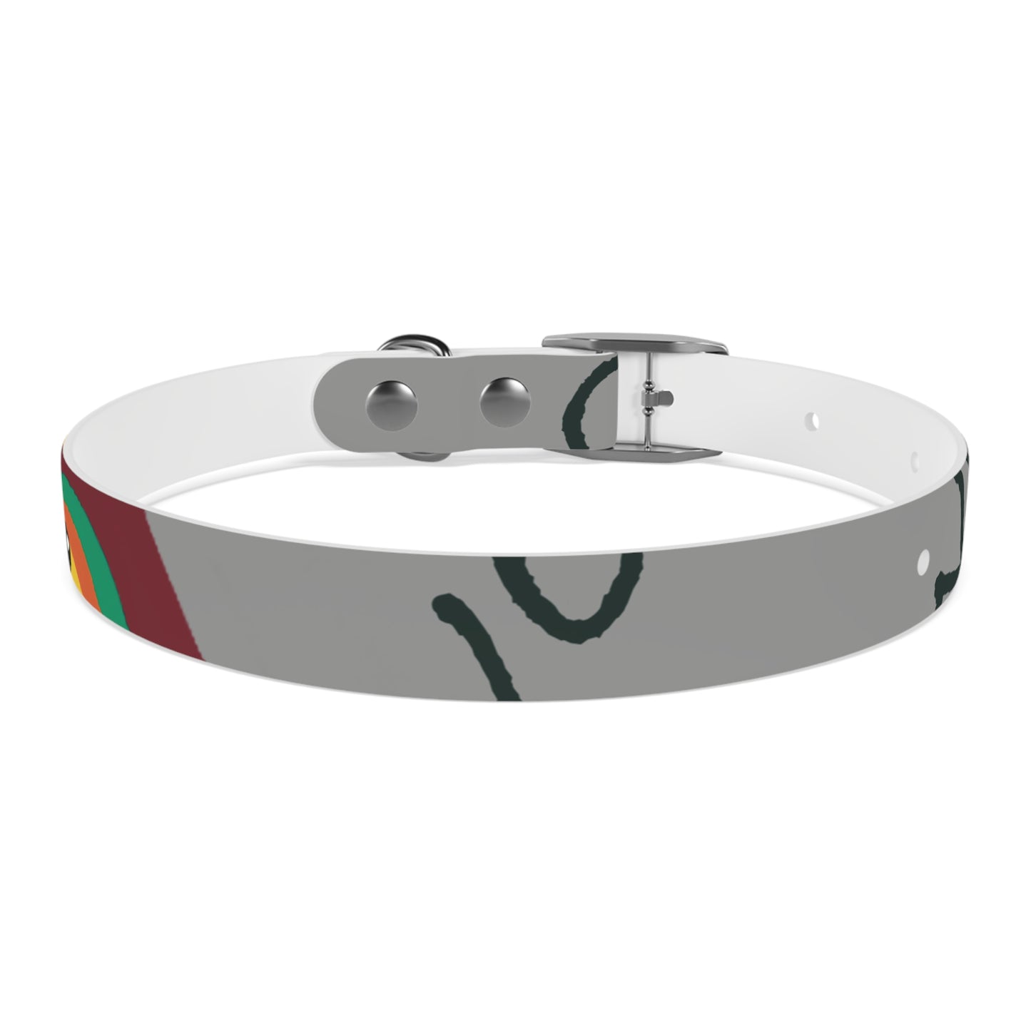 Stylish Dog Collar with Colorful Design, Pet Accessory, Adjustable Pet Collar, Dog Fashion, Unique Dog Gift