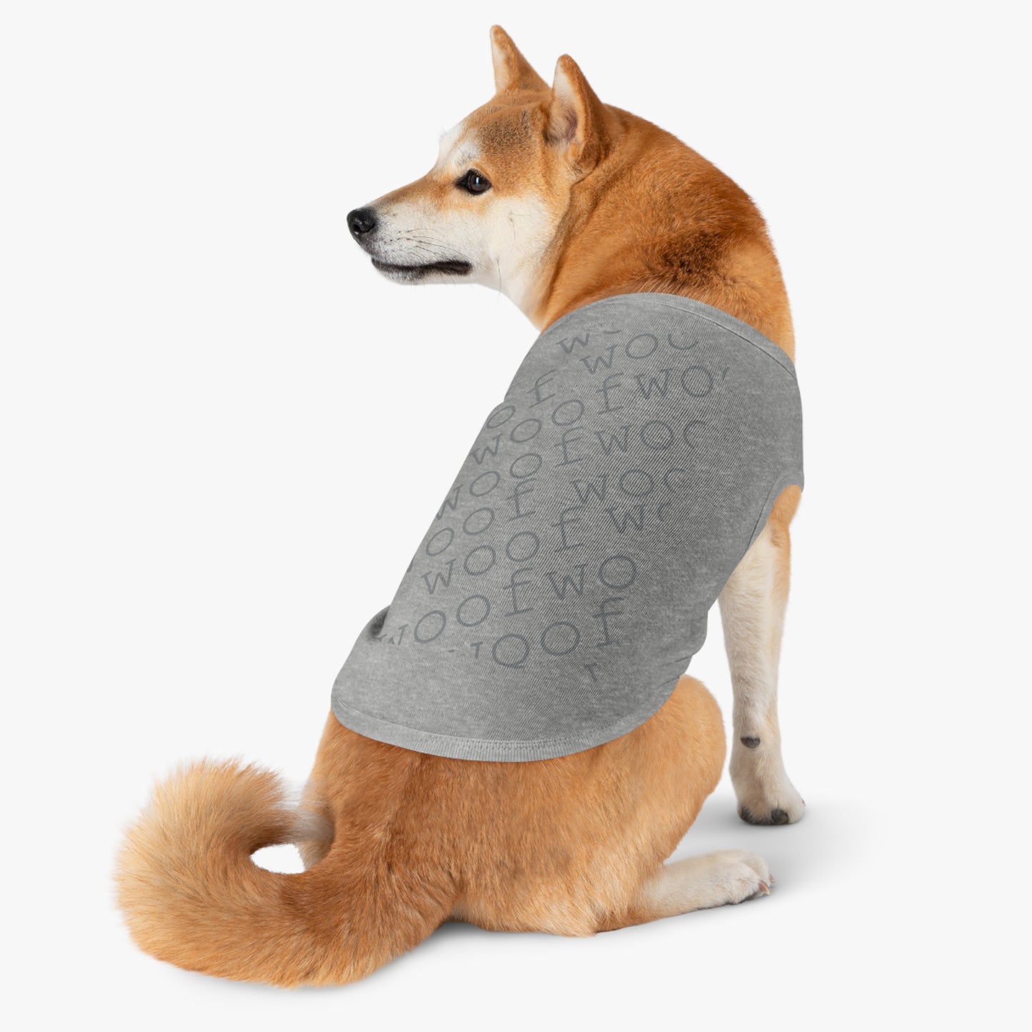 Playful Woof Pet Tank Top for Dogs | Summer Apparel, Cute Dog Clothes, Pet Gifts, Dog Fashion