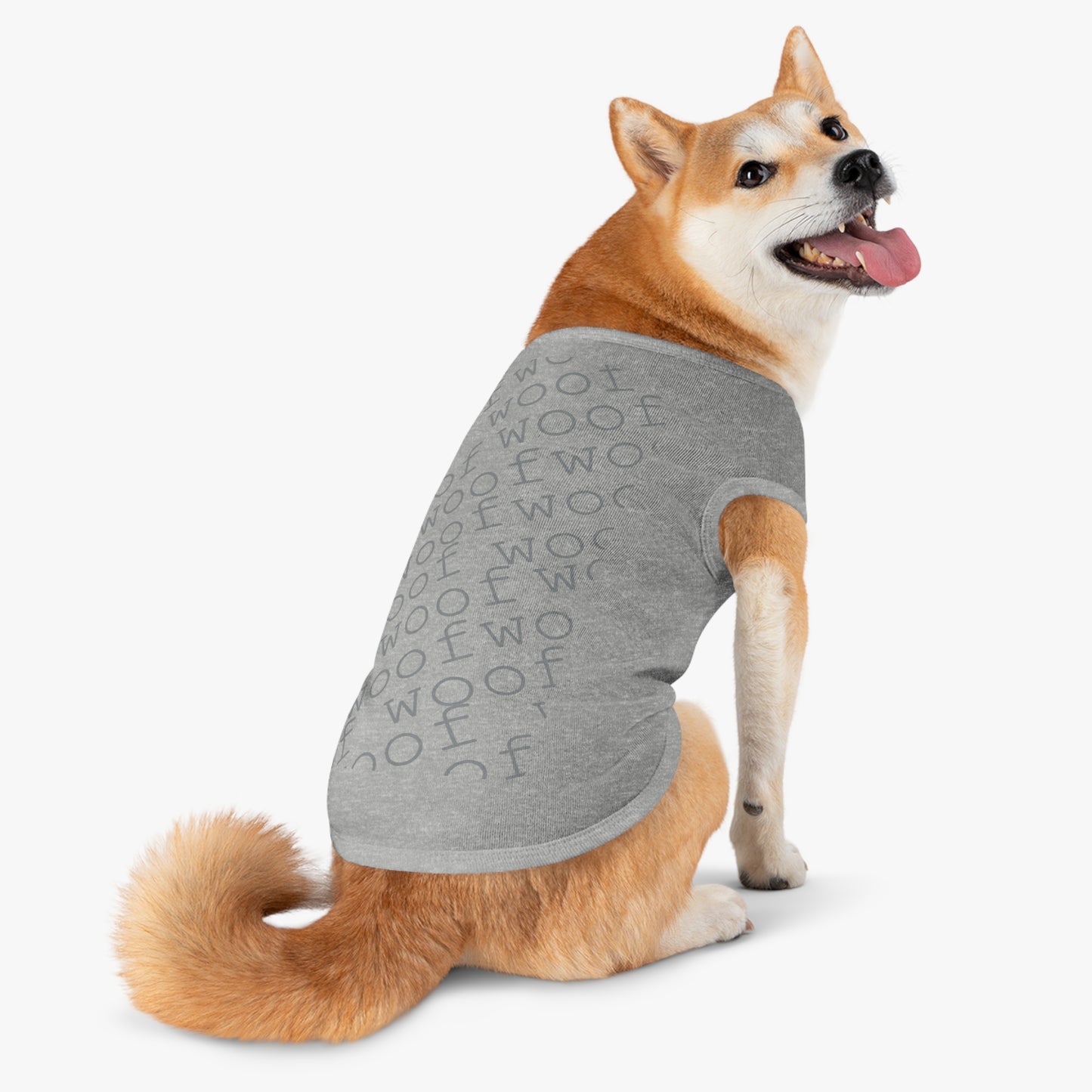 Playful Woof Pet Tank Top for Dogs | Summer Apparel, Cute Dog Clothes, Pet Gifts, Dog Fashion