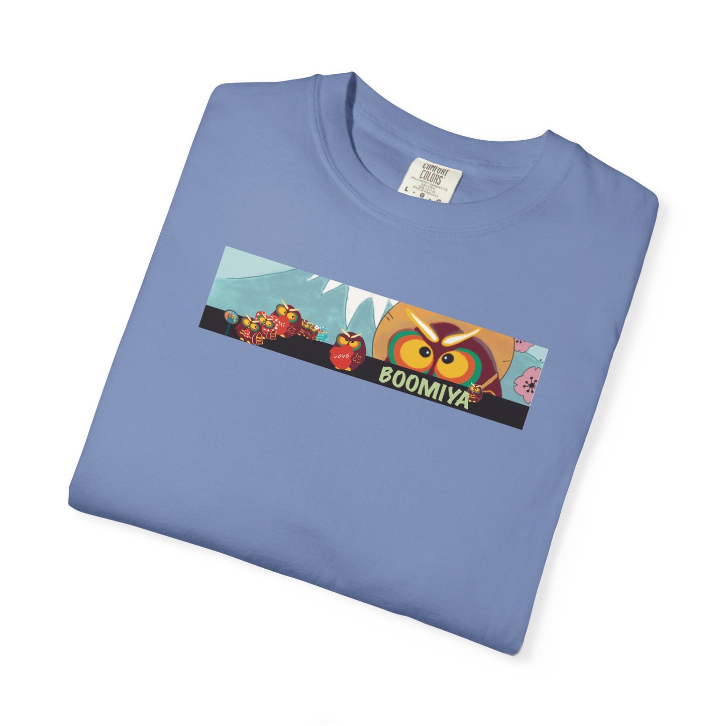 Boomiya Unisex Garment-Dyed T-shirt - Fun & Playful Graphic Tee