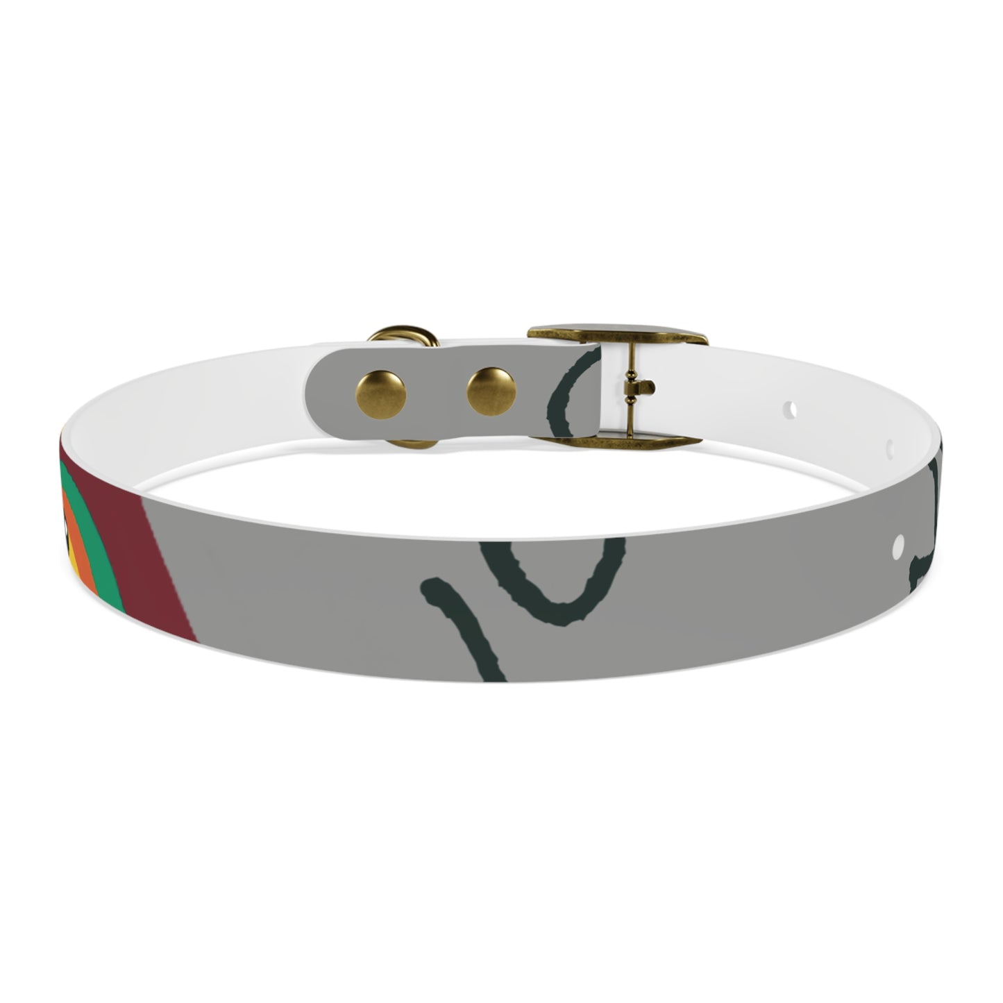 Stylish Dog Collar with Colorful Design, Pet Accessory, Adjustable Pet Collar, Dog Fashion, Unique Dog Gift