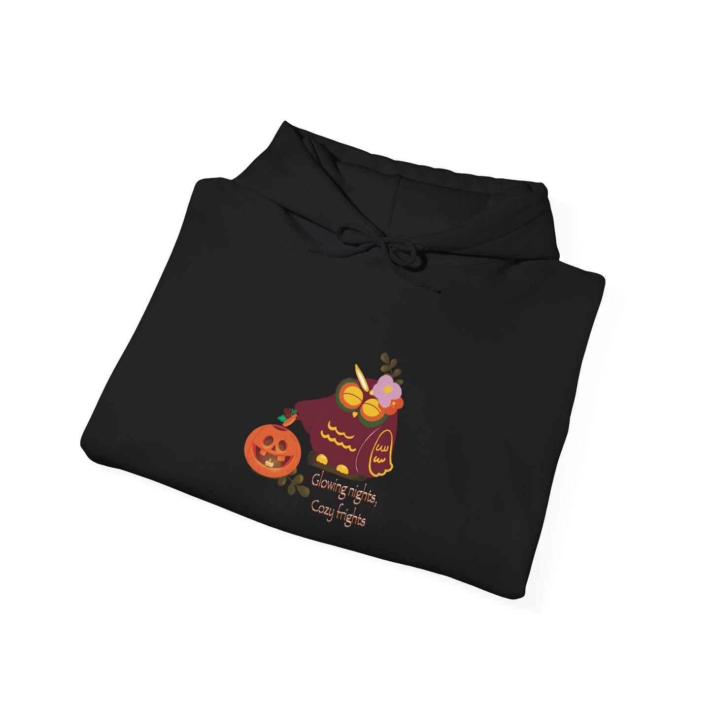 Cozy Halloween Cake Hoodie, Unisex Sweatshirt, Fall Fashion, Pumpkin Spice, Cute Autumn Apparel, Seasonal Gift