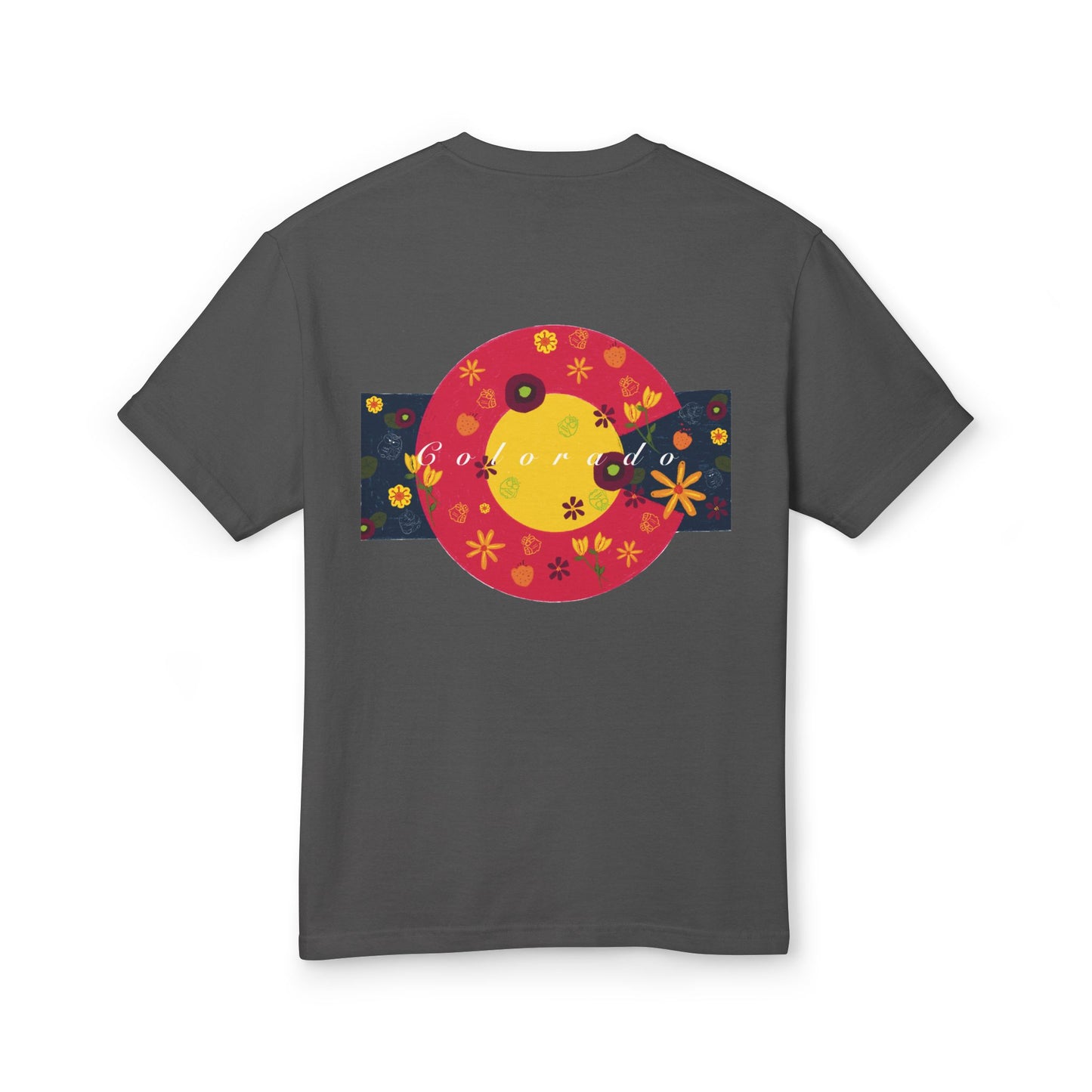 Colorful Floral Graphic Tee for Nature Lovers | Eco-Friendly Unisex T-Shirt | Summer Style, Gift for Friends, Eco-Conscious Fashion