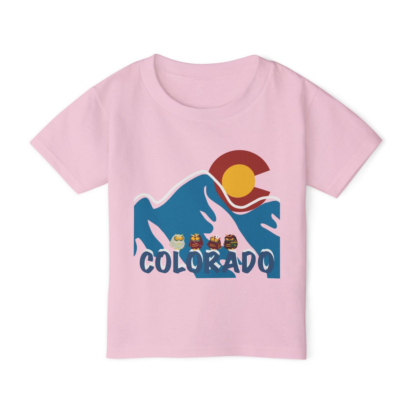 Colorado Mountains Toddler T-shirt, Kids Outdoor Adventure Tee, Childrens Clothing, Travel Gear for Kids, Colorado Souvenir, Birthday Gift
