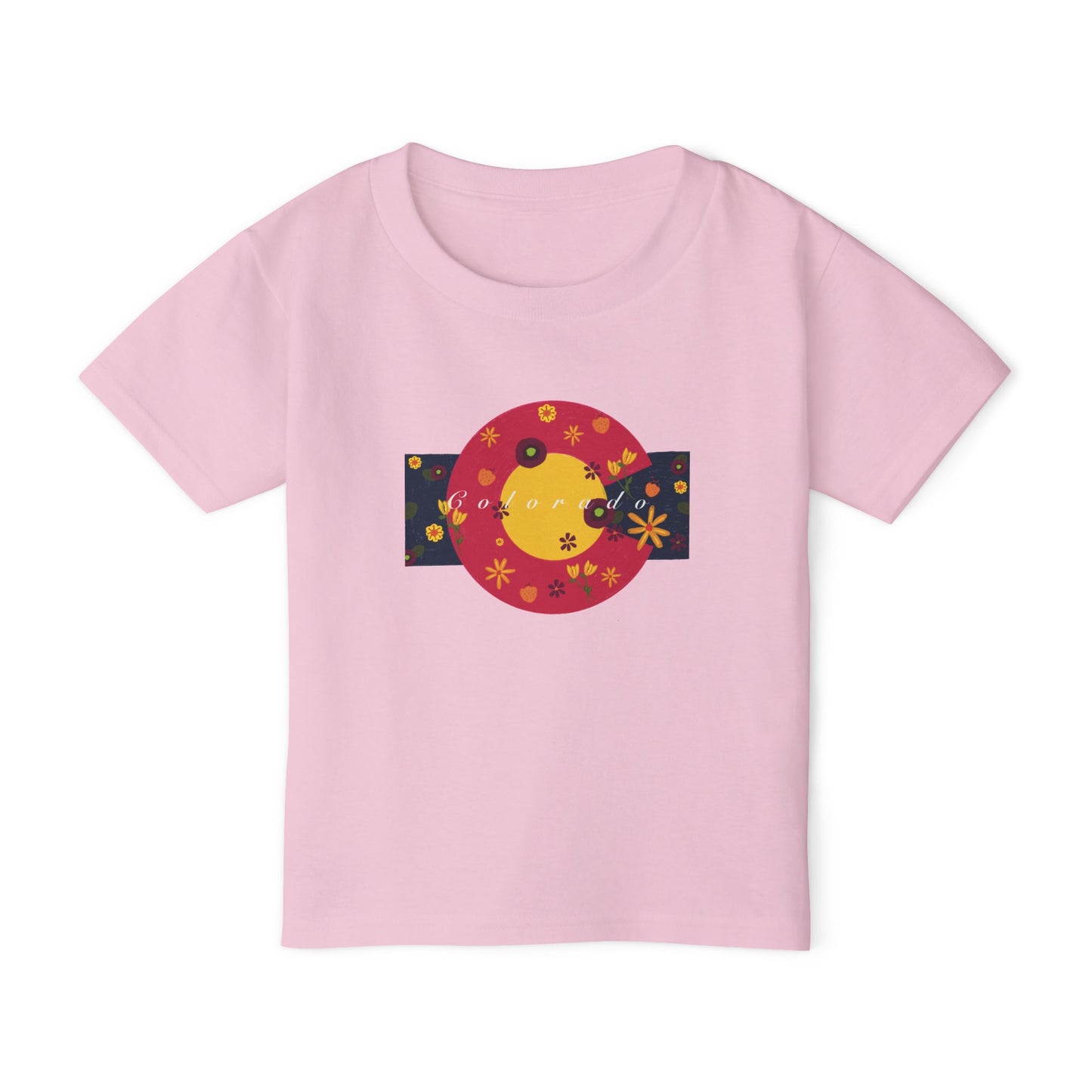 Whimsical Floral Toddler T-shirt, Cute Kids Tee, Spring Apparel, Birthday Gift, Little Ones, Playful Style