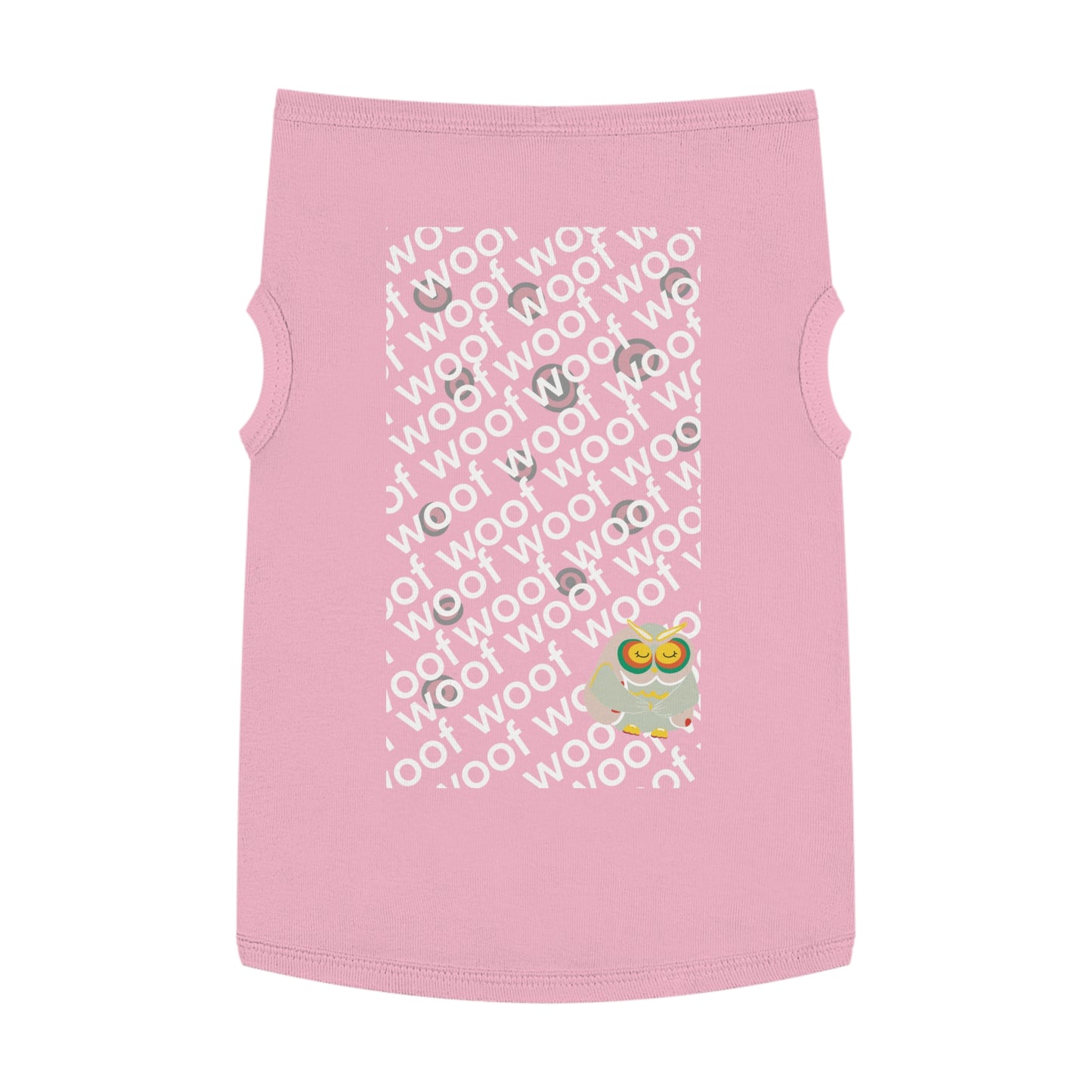 Woof Stylish Pet Tank Top | Cute Dog Apparel, Pet Clothing, Summer Dog Wear, Dog Lovers Gift, Funny Pet Tank