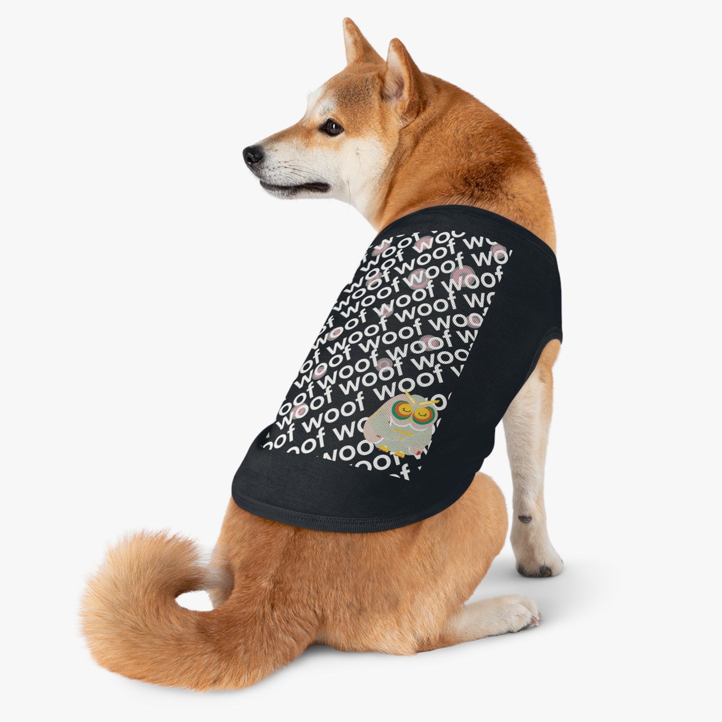 Woof Stylish Pet Tank Top | Cute Dog Apparel, Pet Clothing, Summer Dog Wear, Dog Lovers Gift, Funny Pet Tank