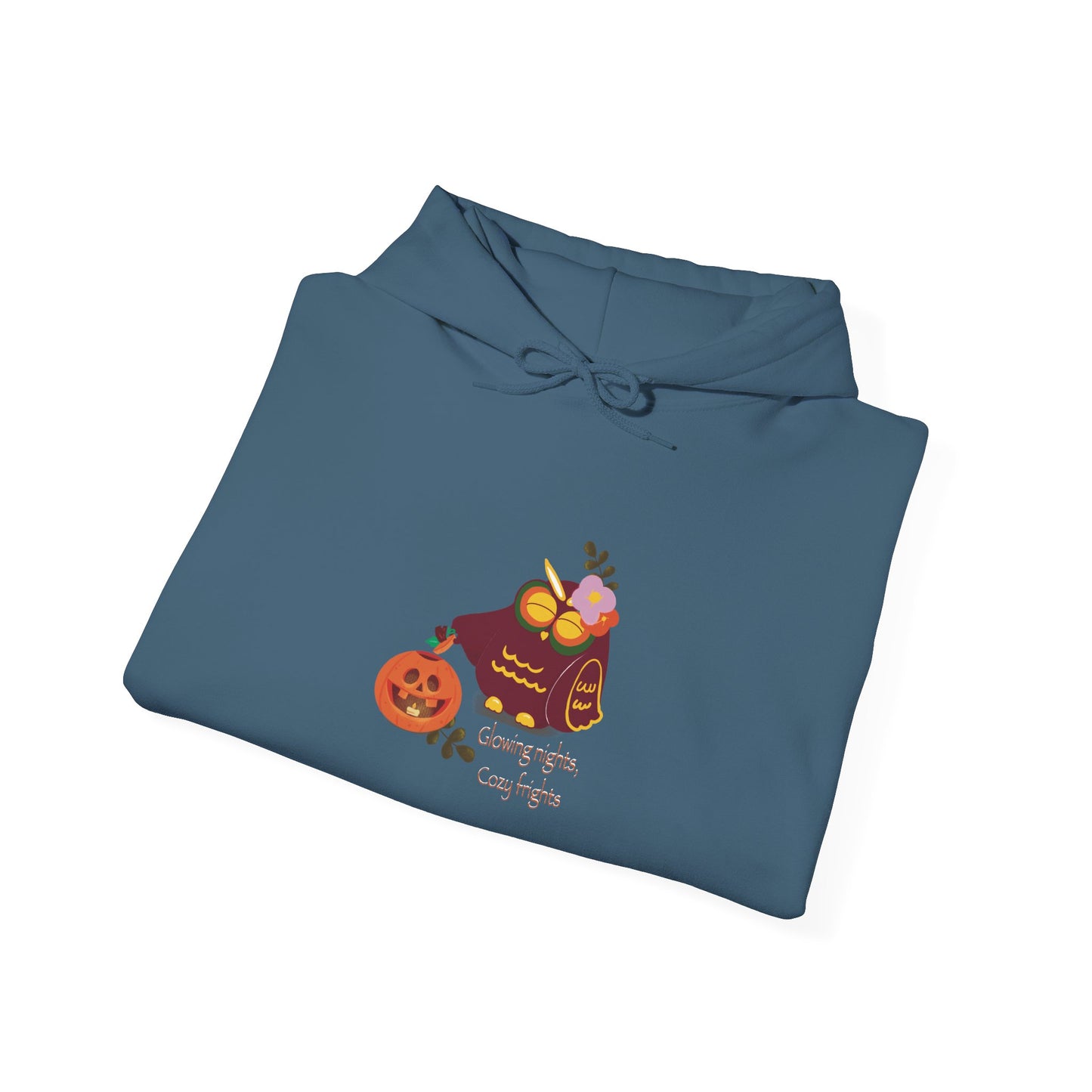 Cozy Halloween Cake Hoodie, Unisex Sweatshirt, Fall Fashion, Pumpkin Spice, Cute Autumn Apparel, Seasonal Gift