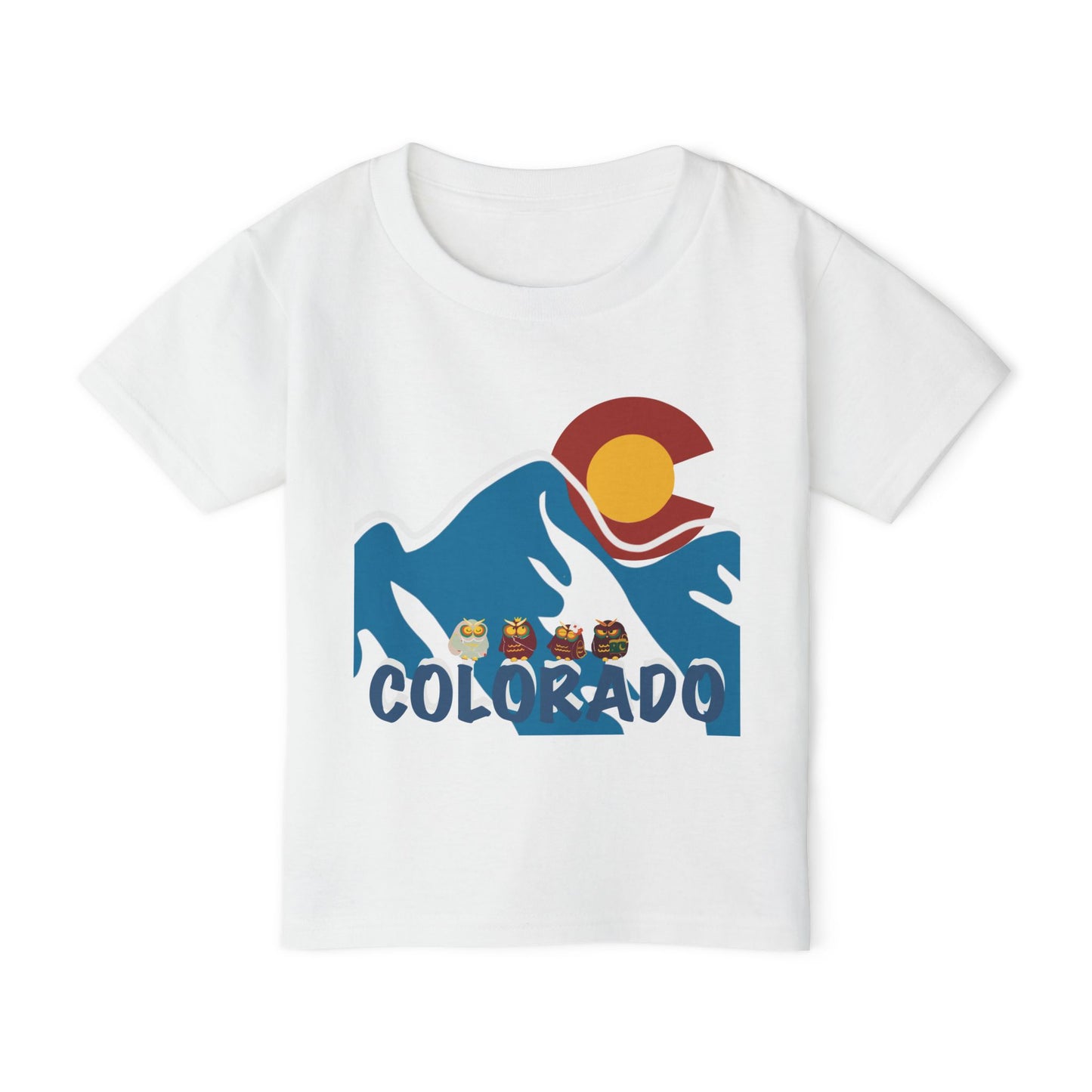 Colorado Mountains Toddler T-shirt, Kids Outdoor Adventure Tee, Childrens Clothing, Travel Gear for Kids, Colorado Souvenir, Birthday Gift