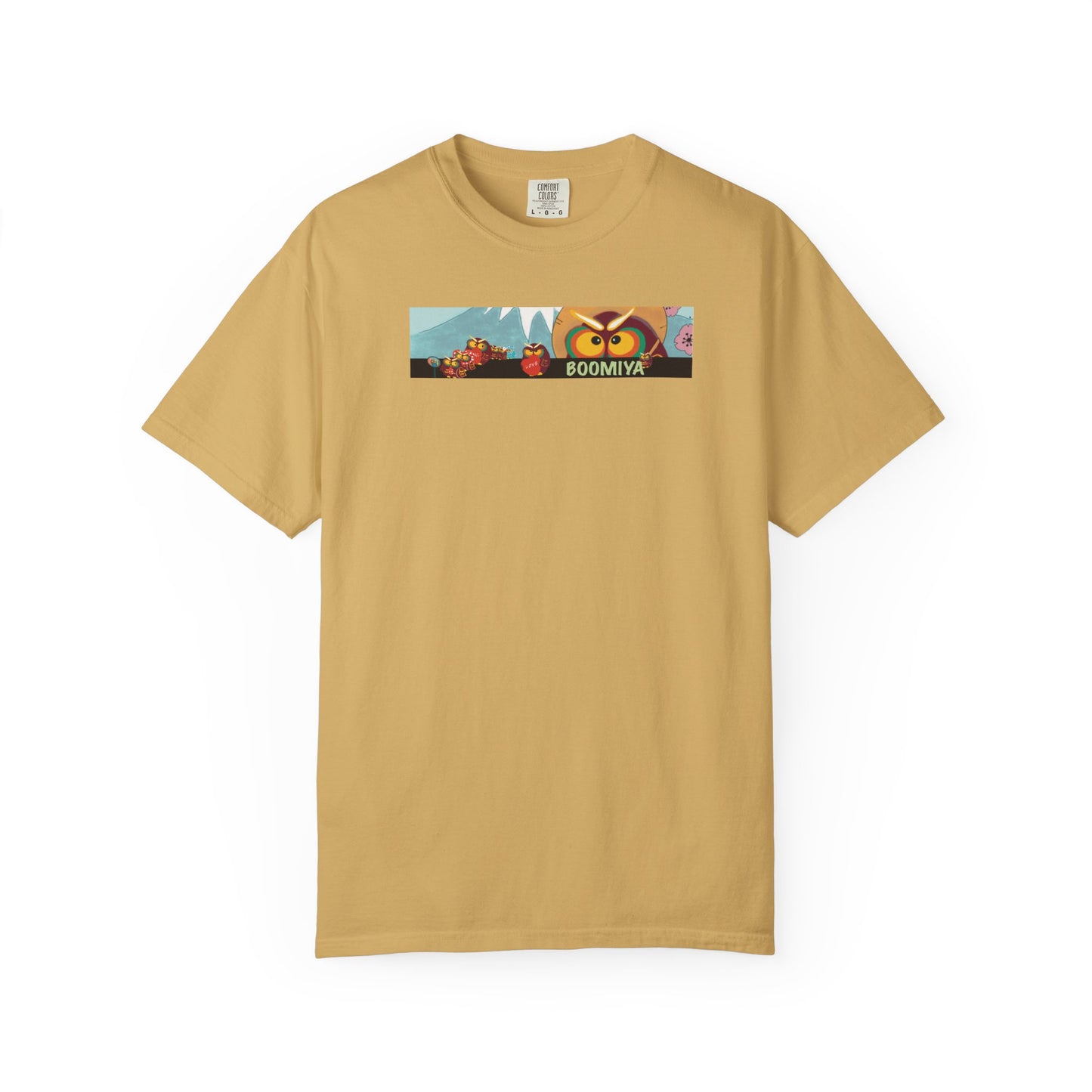 Boomiya Unisex Garment-Dyed T-shirt - Fun & Playful Graphic Tee