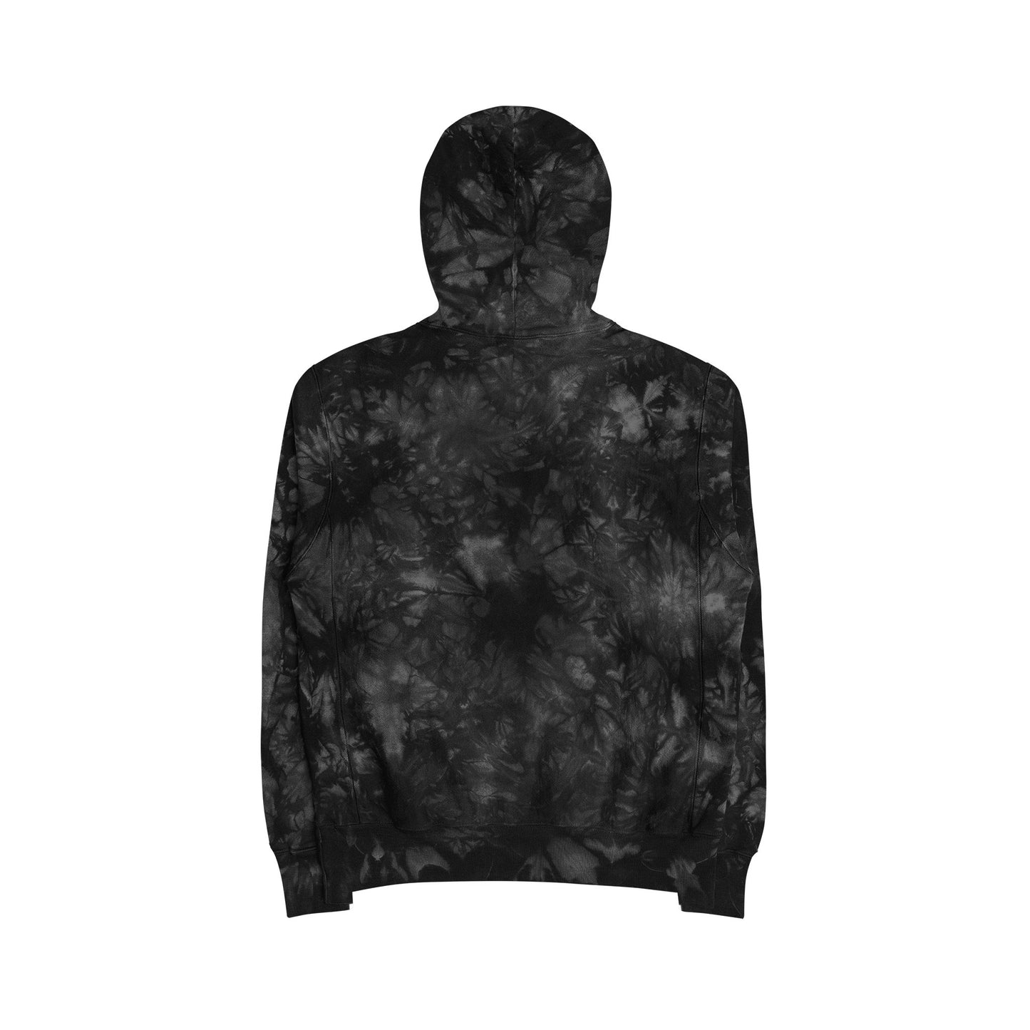 Unisex Tie-Dye Hoodie with Floral Embroidery - Stylish Comfort for All Occasions