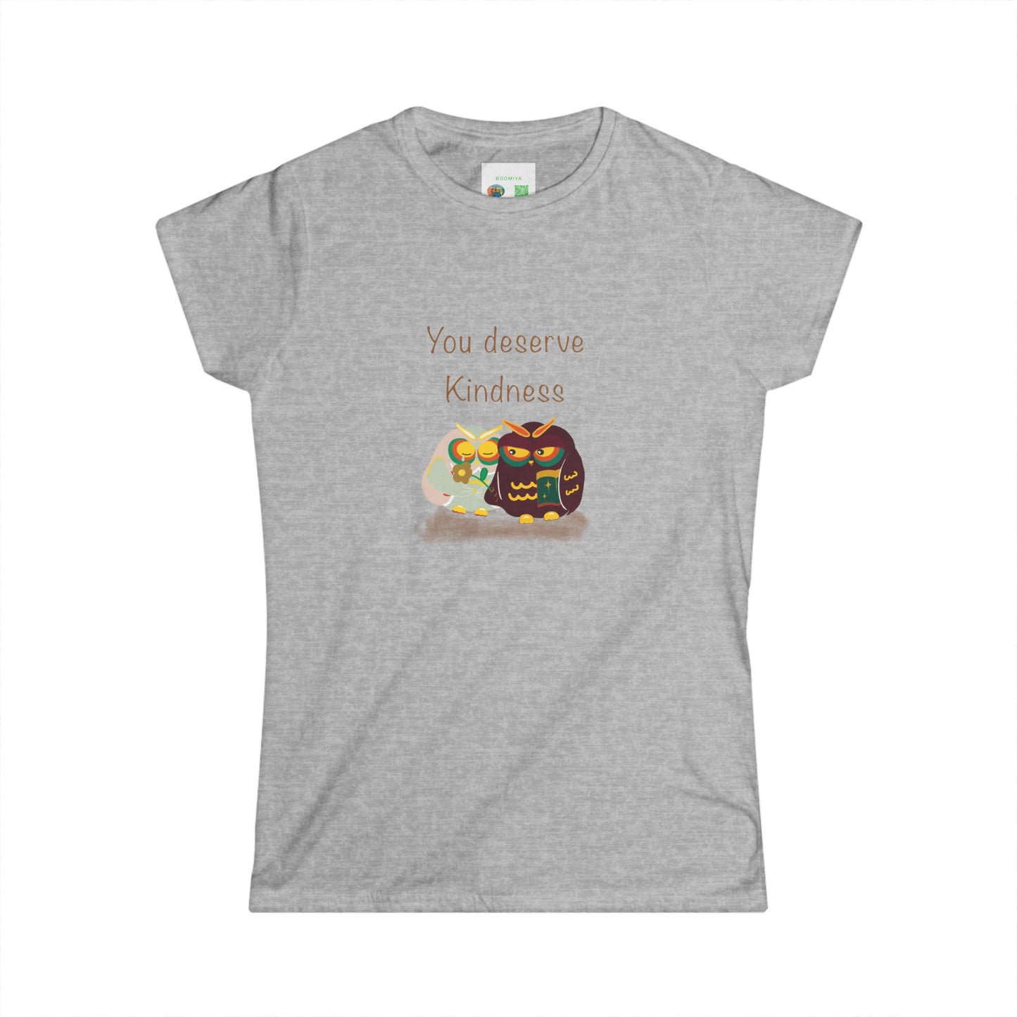 Empowering Kindness Tee - Women's Softstyle T-Shirt, Inspirational Gift, Self-Care Reminder, Casual Outfit, Everyday Wear