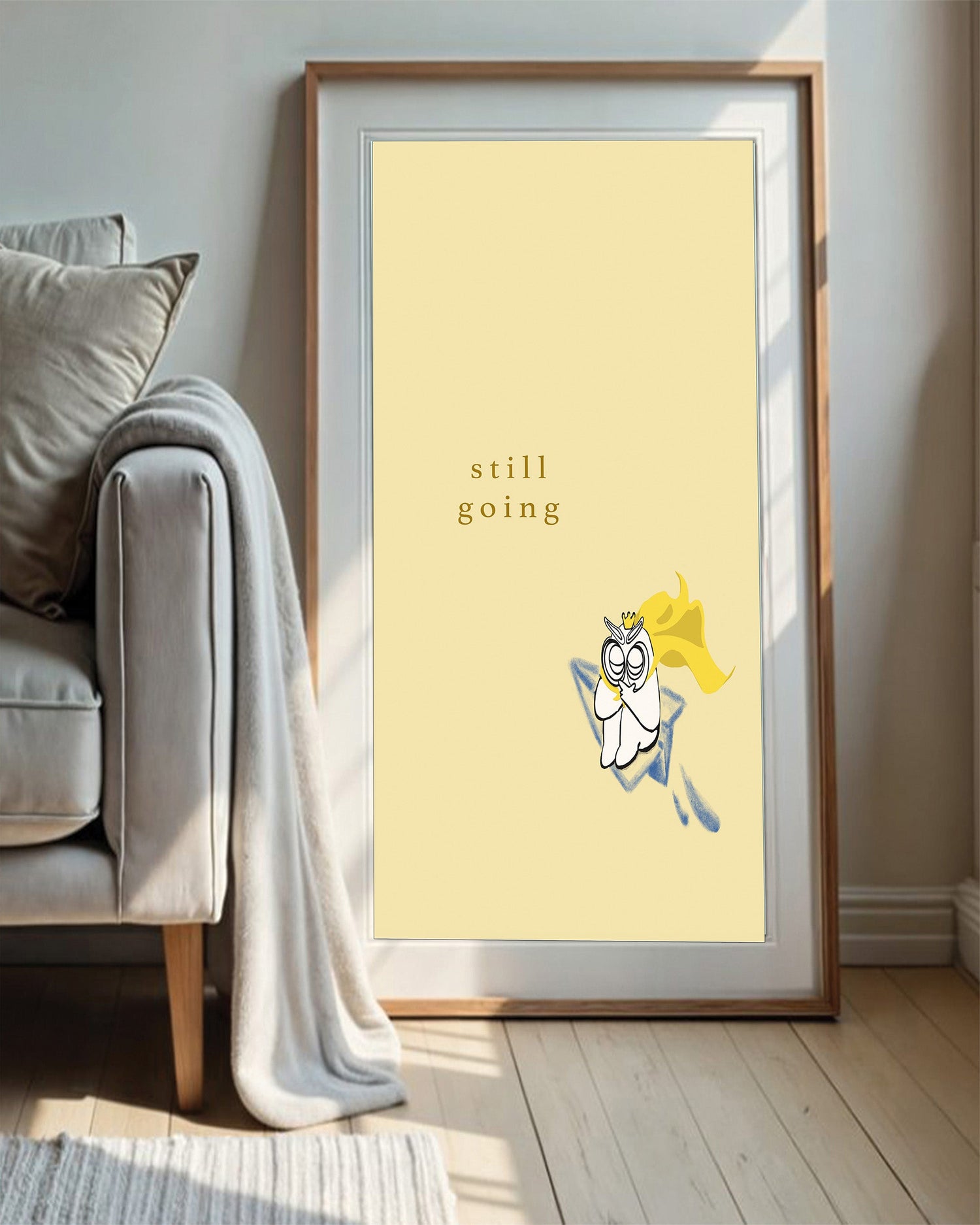 Still Going | Paper Plane Digital Poster