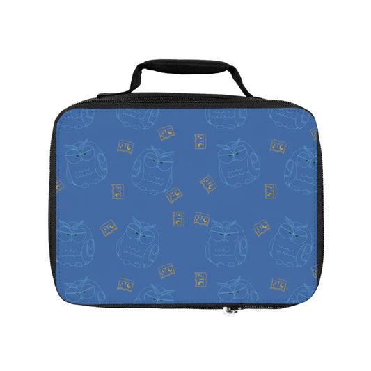 Whimsical Owl Lunch Bag, Fun Kids Lunch Tote, School Lunchbox, Reusable Snack Bag, Cute Lunch Container