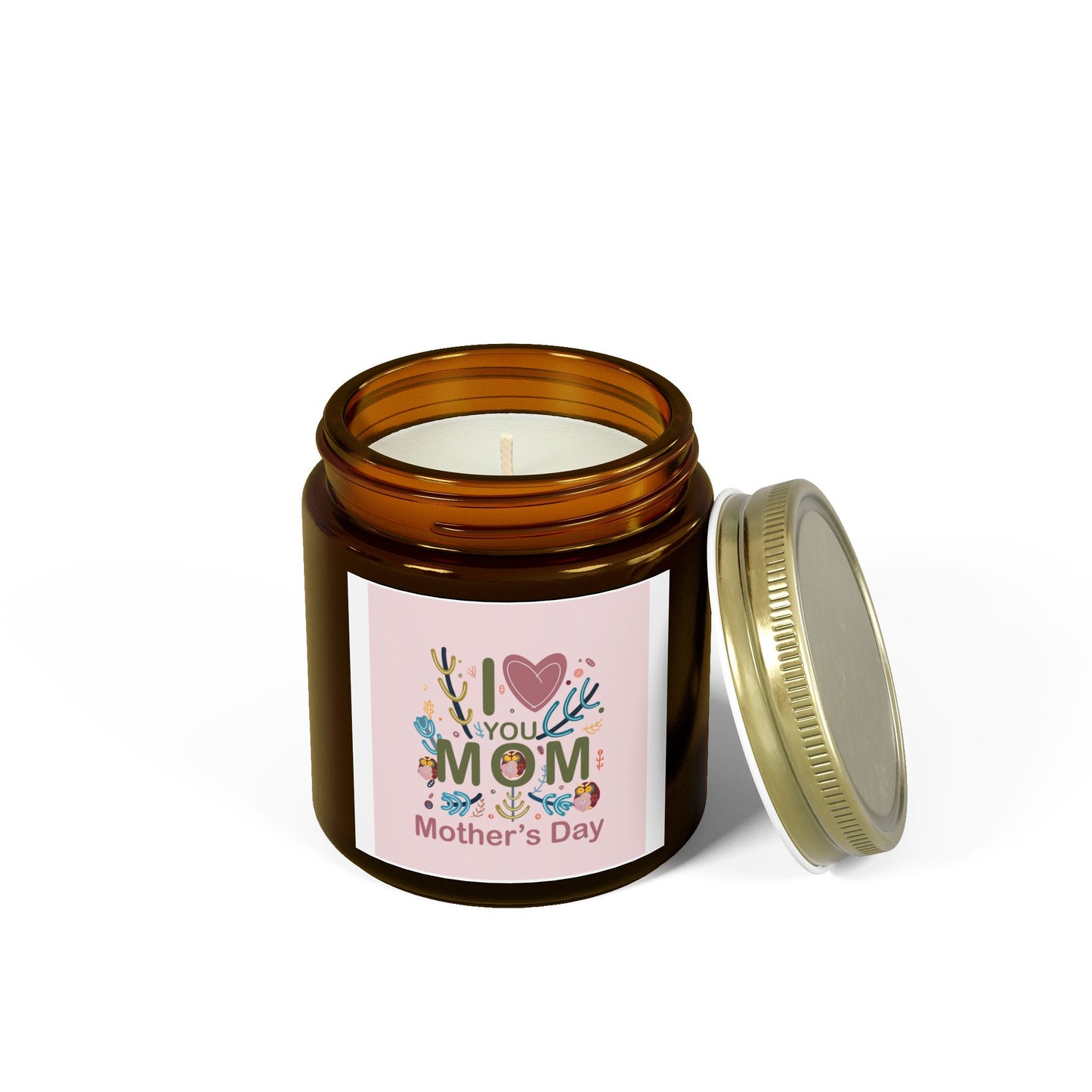 Scented Candle - I ❤️ Mom | Mother's Day Gift