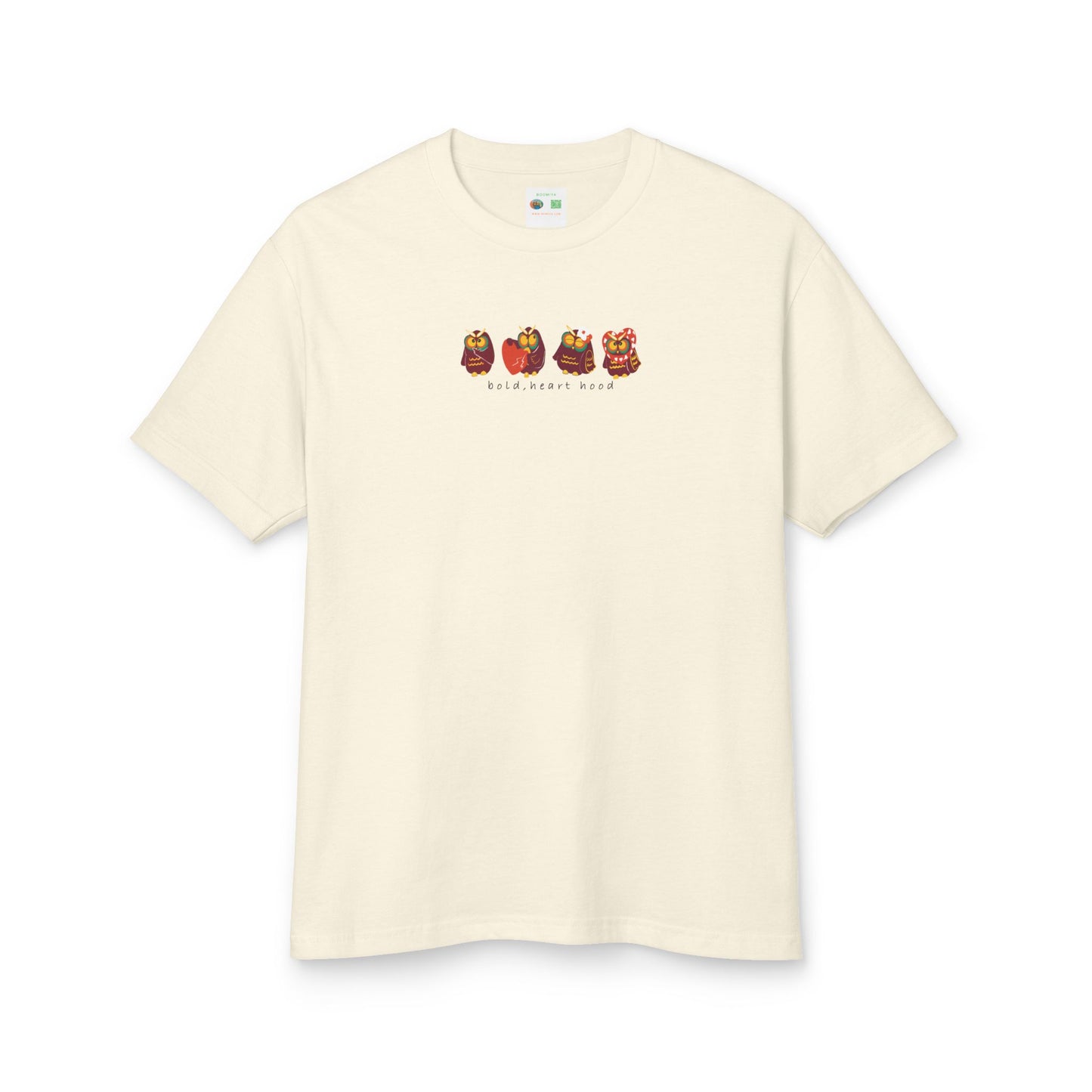 Unisex Vintage Love Colorado Tee - Heavyweight Cotton Shirt with Cute Bear Design