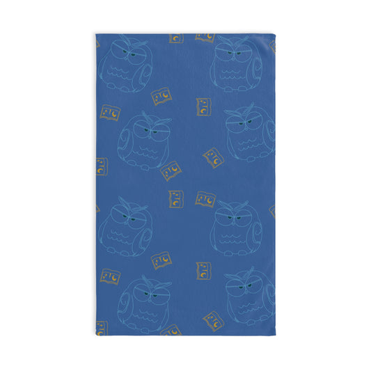 Charming Owl Hand Towel | Cute Kitchen Decor, Gift for Nature Lovers, Owl-Themed Bathroom Towel, Cozy Home Essentials, Owl Design