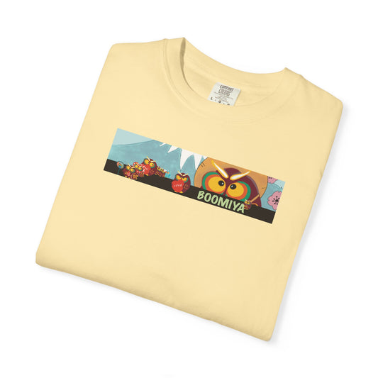 Boomiya Unisex Garment-Dyed T-shirt - Fun & Playful Graphic Tee