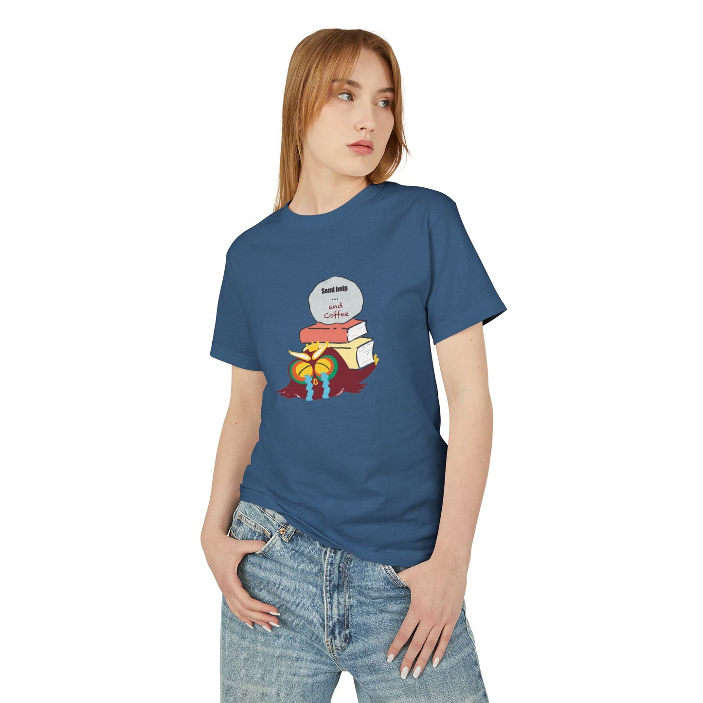 Cozy Reading Tee - Perfect for Book Lovers, Gift for Bibliophiles, Comfortable Cotton T-Shirt, Casual Lounge Wear, Ideal for Coffee Dates