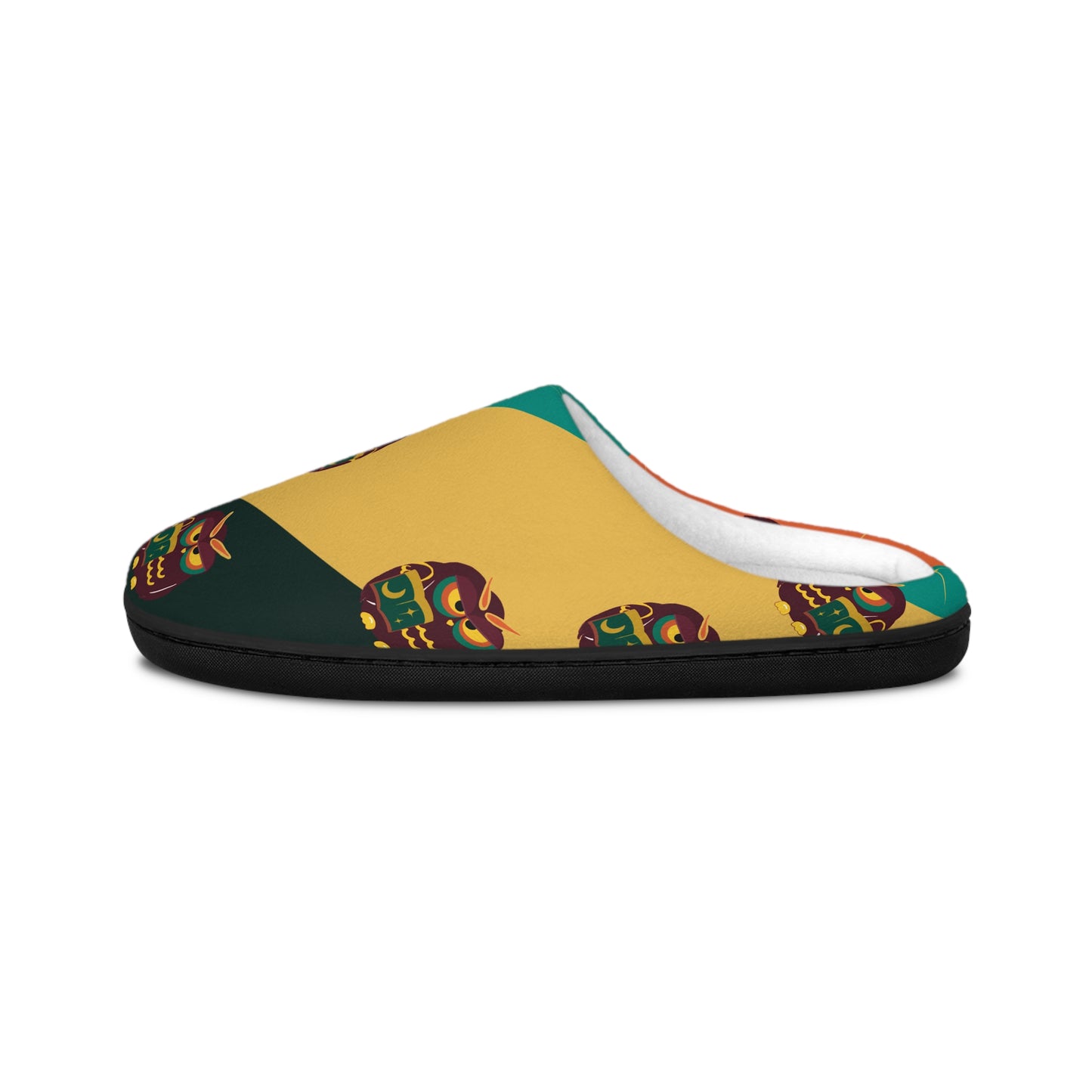 Colorful Patterned Women's Indoor Slippers with Custom Design