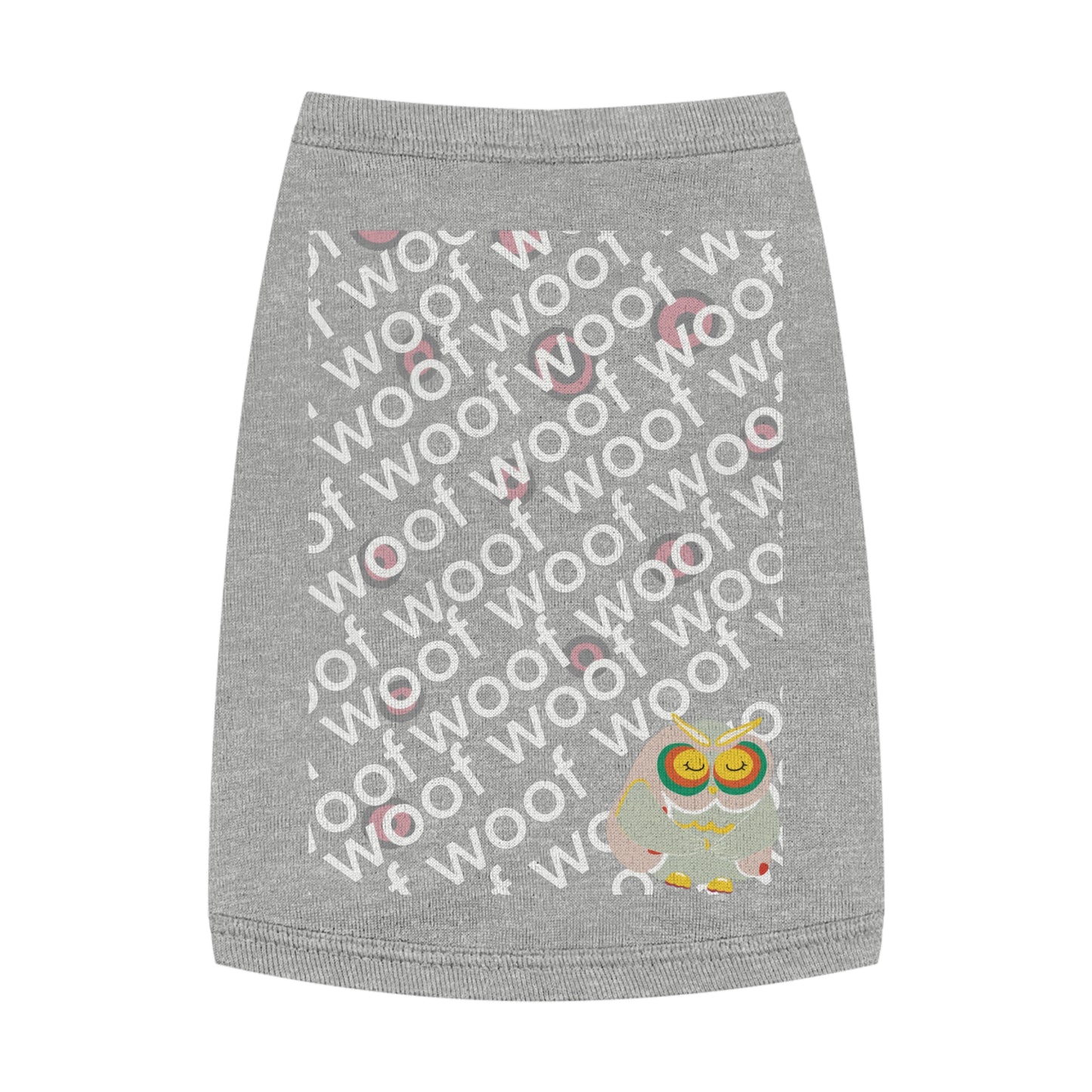 Woof Stylish Pet Tank Top | Cute Dog Apparel, Pet Clothing, Summer Dog Wear, Dog Lovers Gift, Funny Pet Tank