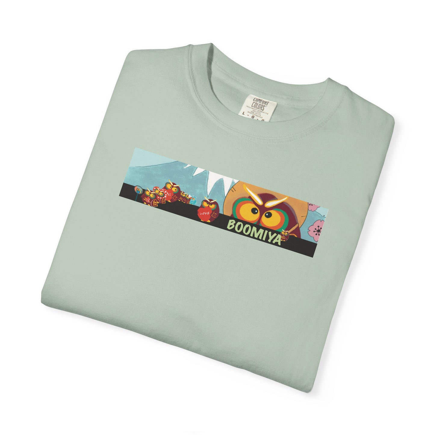 Boomiya Unisex Garment-Dyed T-shirt - Fun & Playful Graphic Tee