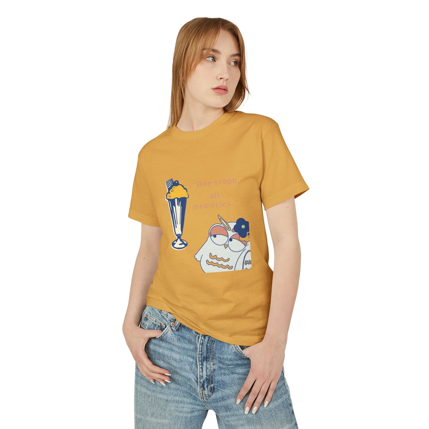 Memory-Making Ice Cream Tee: Unisex Garment-Dyed Heavyweight Cotton Shirt, Summer Fashion, Gifts for Friends, Cute Casual Wear, Family [...]