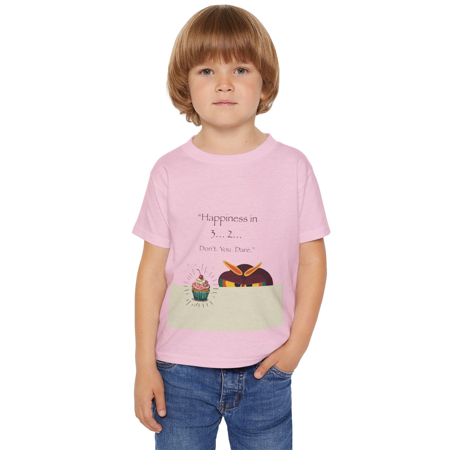 Cute Toddler T-shirt with 'Happiness in 1, 2, Can't You See?' Design, Kids' Birthday Gift, Fun Playtime Tee, Adorable Cotton Shirt, [...]