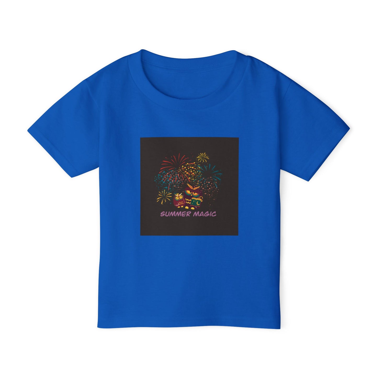 Summer Magic Toddler T-Shirt, Cute Summer Tee, Kids Fireworks Shirt, Children's Holiday Top, Fun Summer Apparel