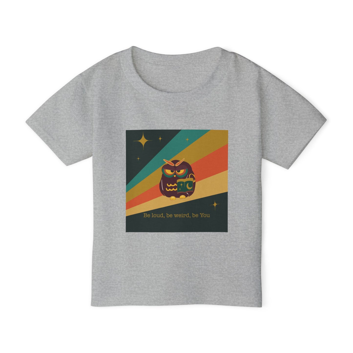Be Loud, Be Weird Toddler T-Shirt - Fun & Playful Kids Tee