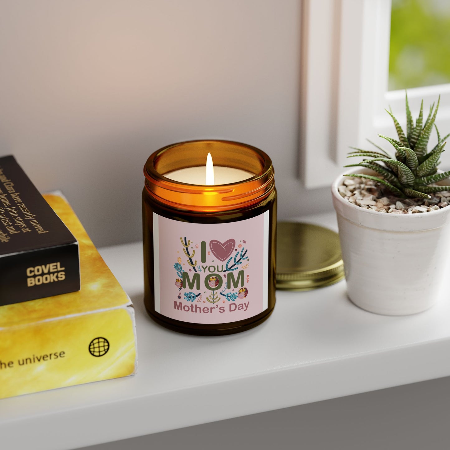 Scented Candle - I ❤️ Mom | Mother's Day Gift