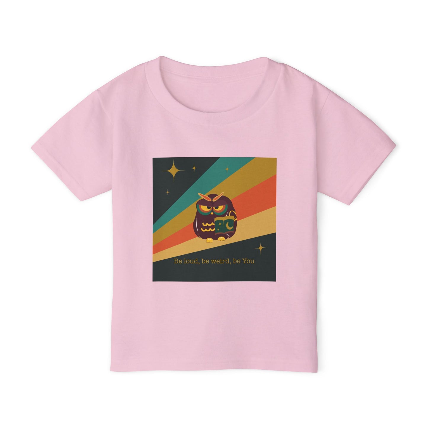Be Loud, Be Weird Toddler T-Shirt - Fun & Playful Kids Tee