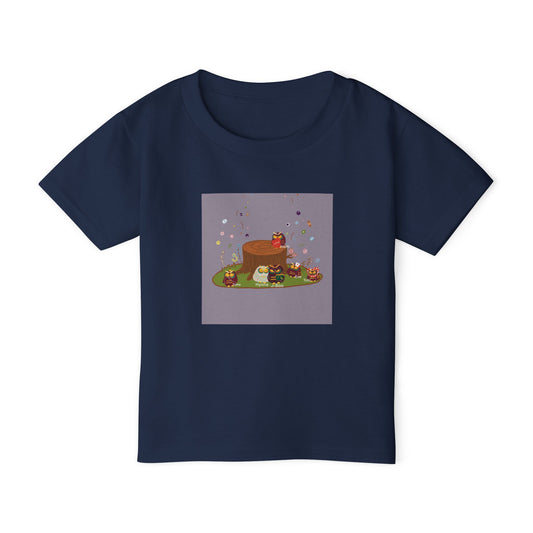 Playful Toddler T-Shirt with Fun Cake Design