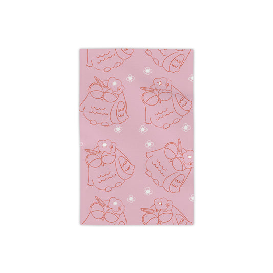 Cute Owl Beach Towels - Summer Vibes, Perfect for Pool Parties, Gifts for Nature Lovers, Beach Days, Travel Essentials, Outdoor Fun