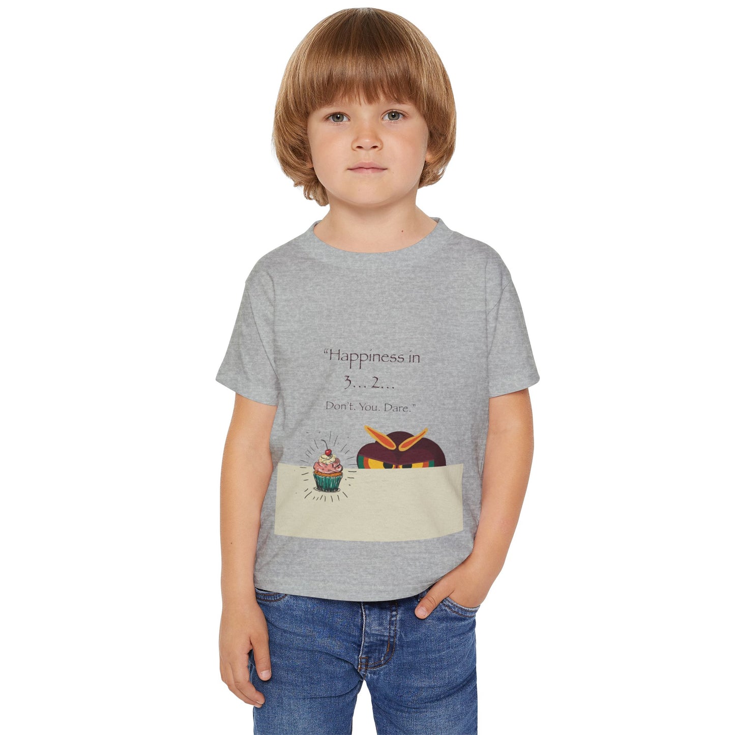 Cute Toddler T-shirt with 'Happiness in 1, 2, Can't You See?' Design, Kids' Birthday Gift, Fun Playtime Tee, Adorable Cotton Shirt, [...]