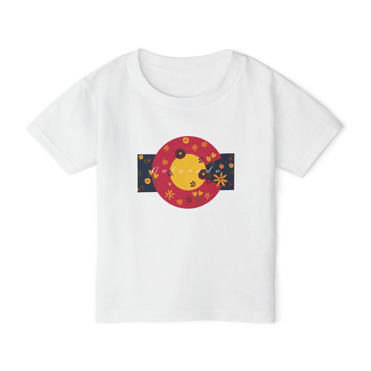 Whimsical Floral Toddler T-shirt, Cute Kids Tee, Spring Apparel, Birthday Gift, Little Ones, Playful Style