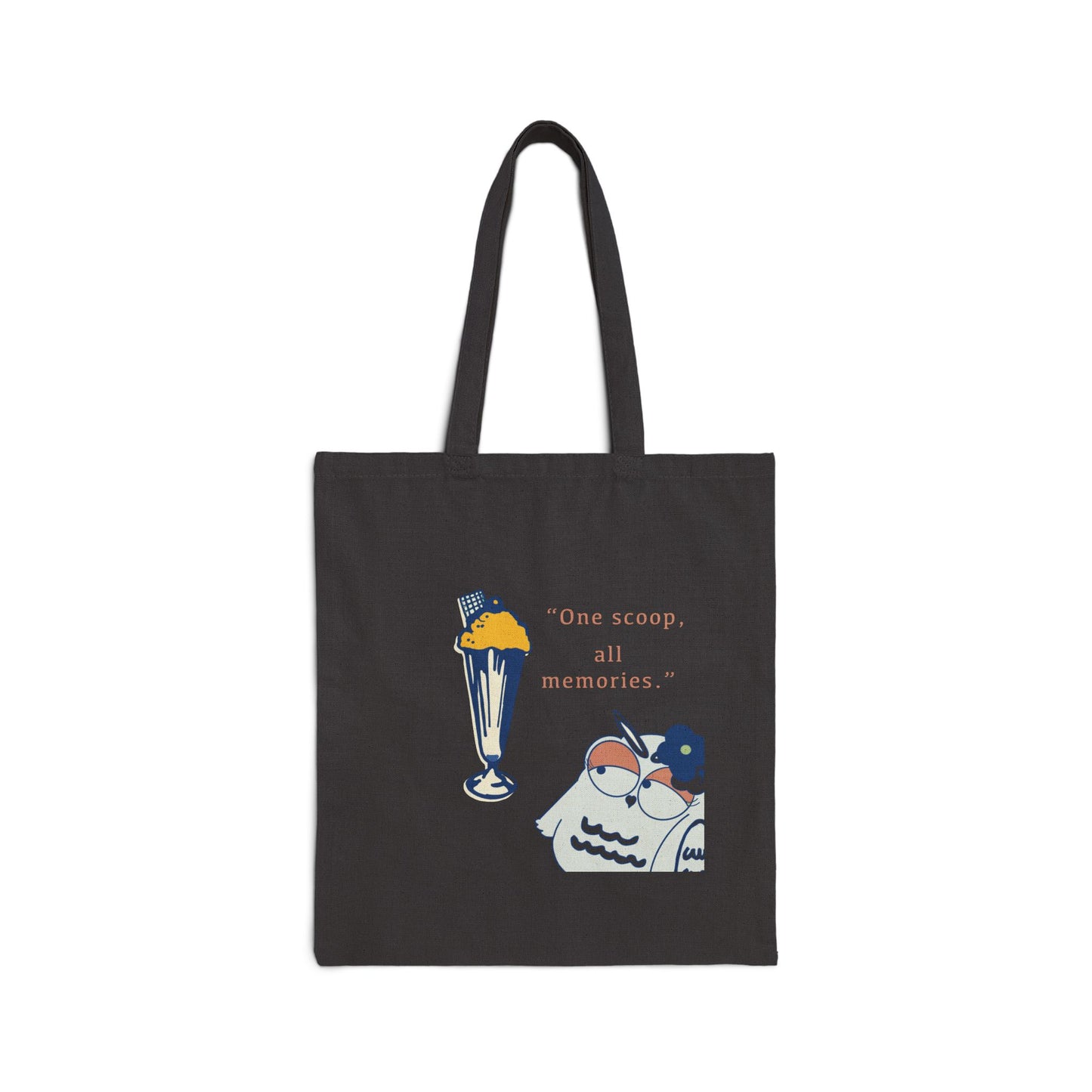 Charming Ice Cream Lover Tote Bag | Perfect for Summer Outings, Grocery Shopping, Eco-Friendly, Gift for Foodies, Fun Accessories