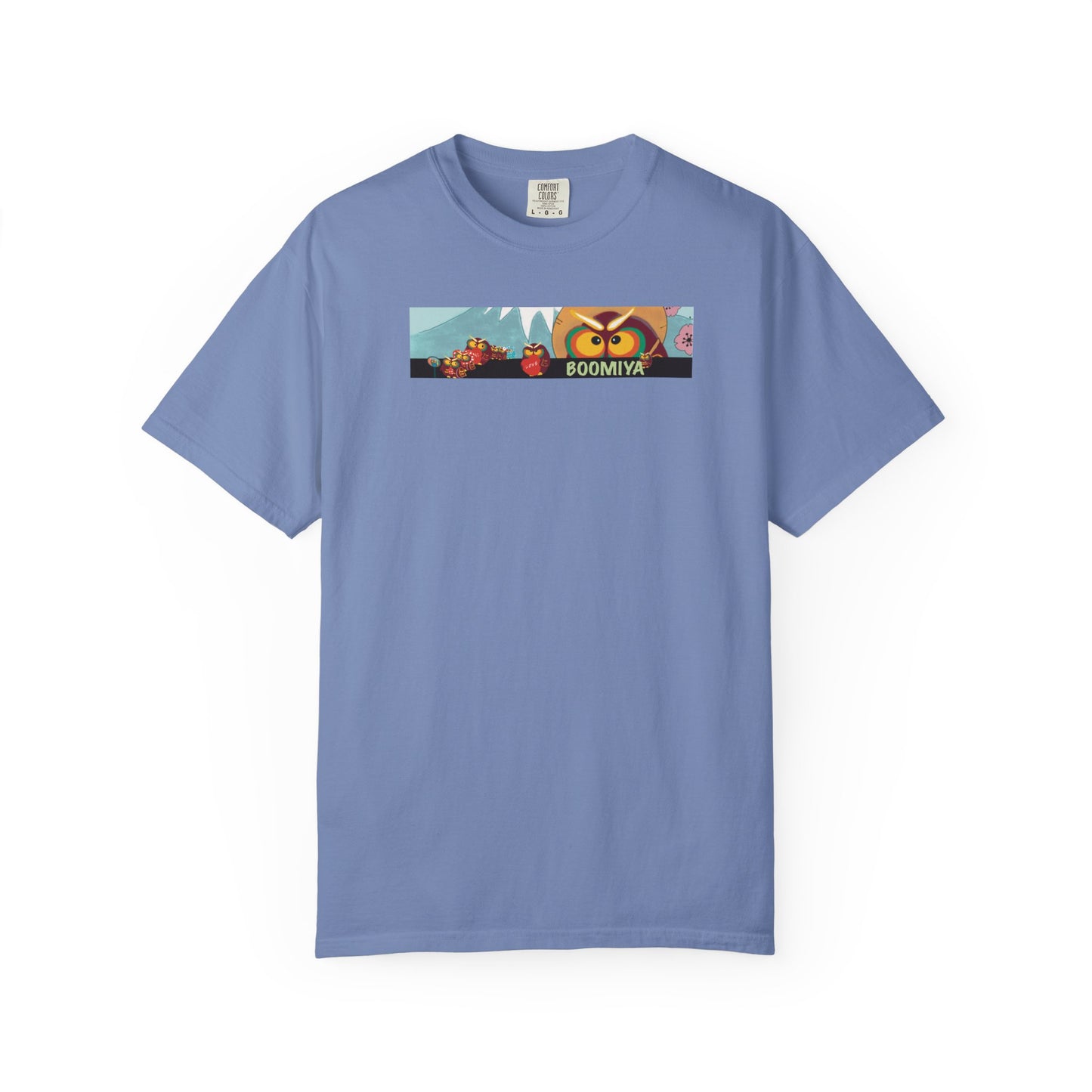 Boomiya Unisex Garment-Dyed T-shirt - Fun & Playful Graphic Tee