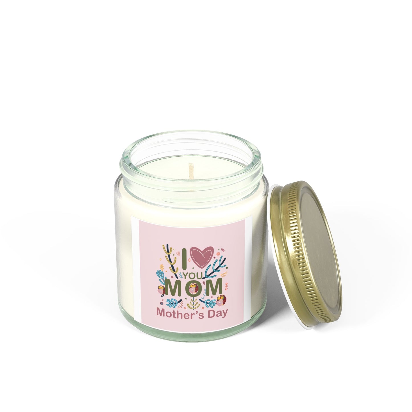 Scented Candle - I ❤️ Mom | Mother's Day Gift