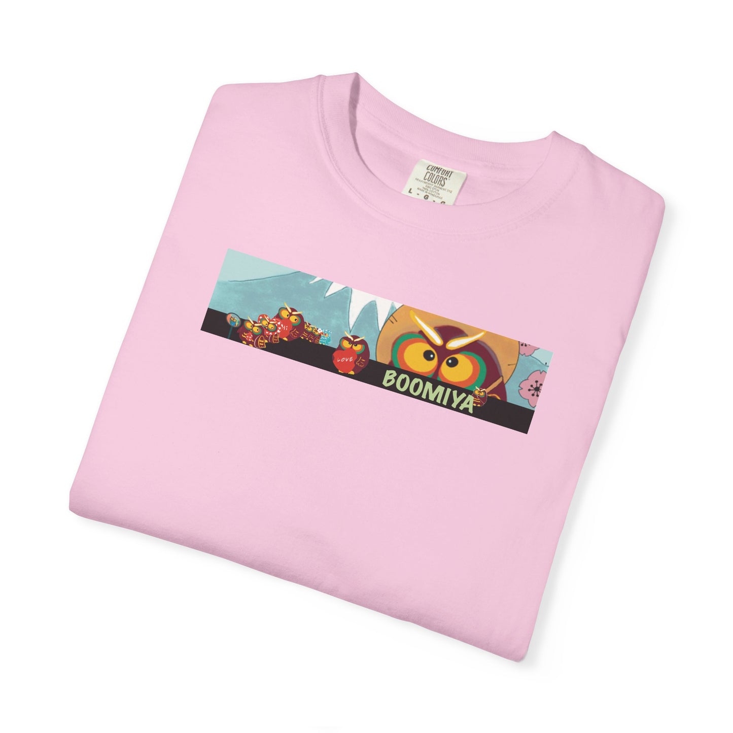 Boomiya Unisex Garment-Dyed T-shirt - Fun & Playful Graphic Tee