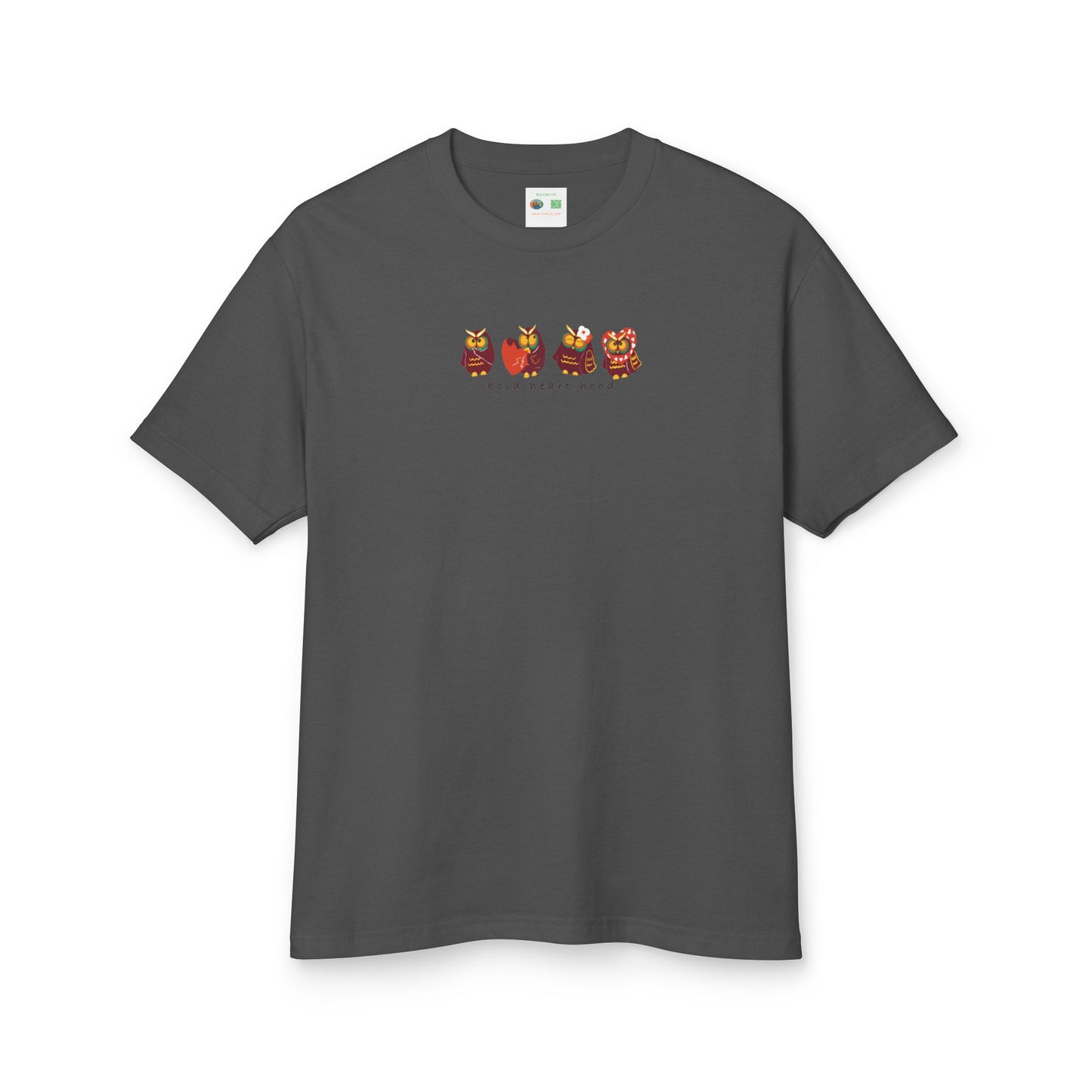 Unisex Vintage Love Colorado Tee - Heavyweight Cotton Shirt with Cute Bear Design
