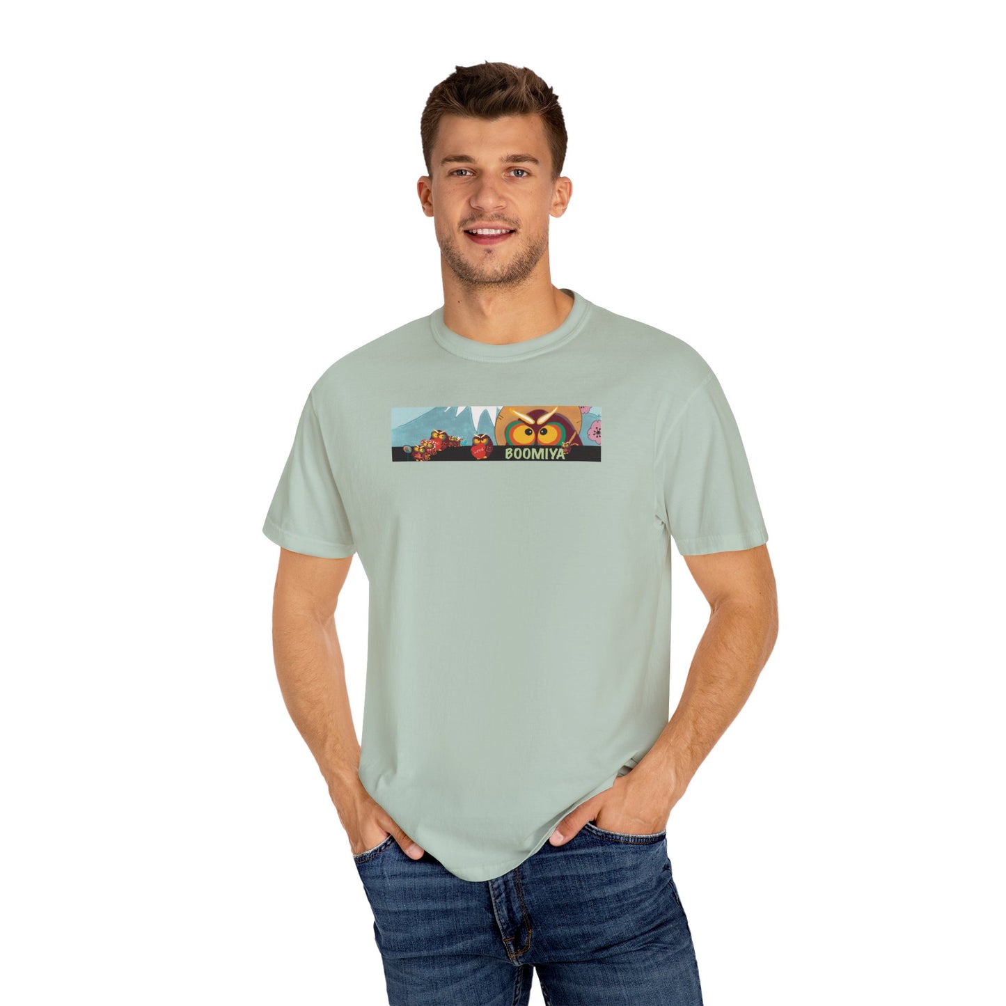Boomiya Unisex Garment-Dyed T-shirt - Fun & Playful Graphic Tee